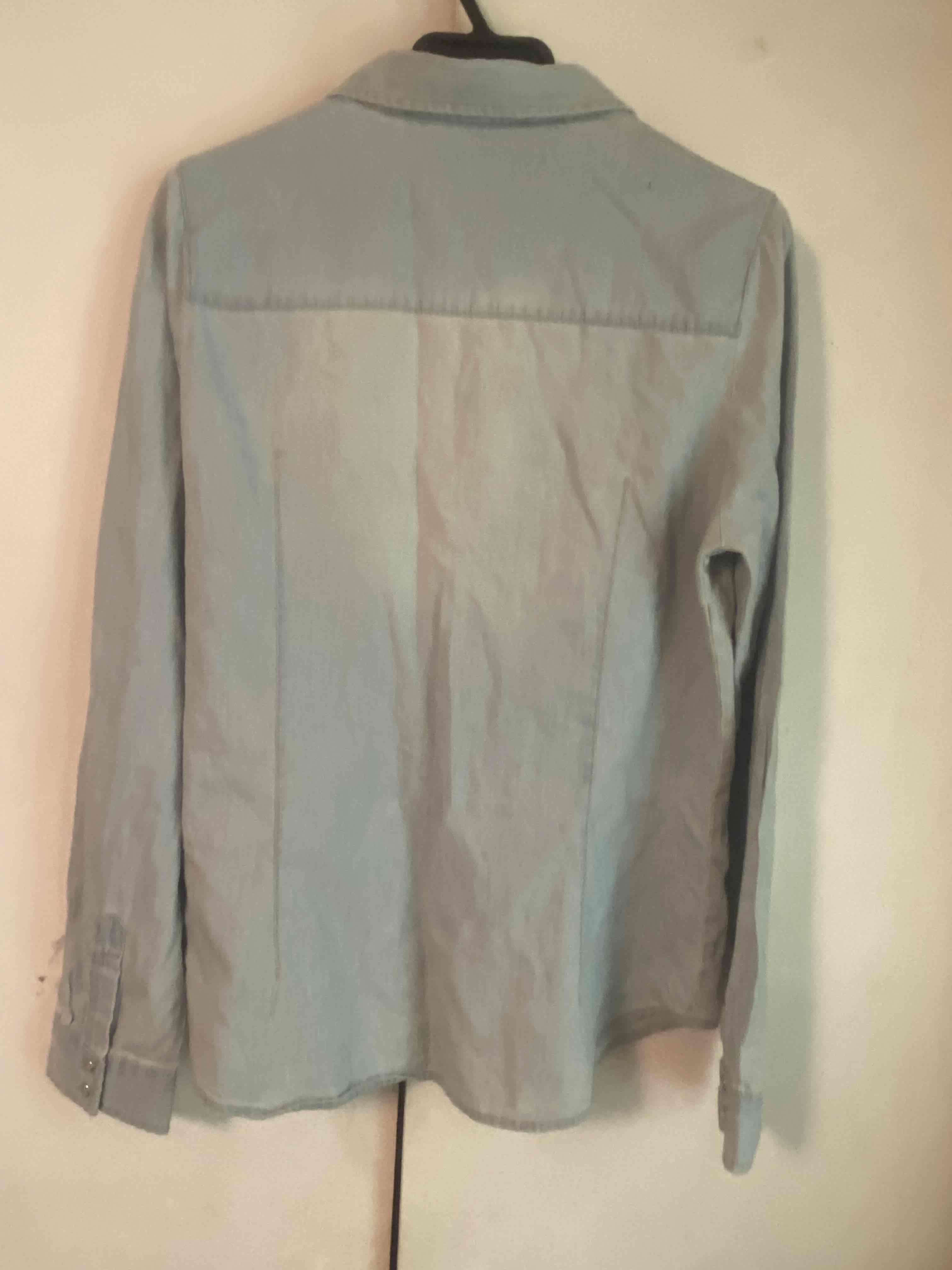 Camisa de mezclilla celeste - miniatura 4