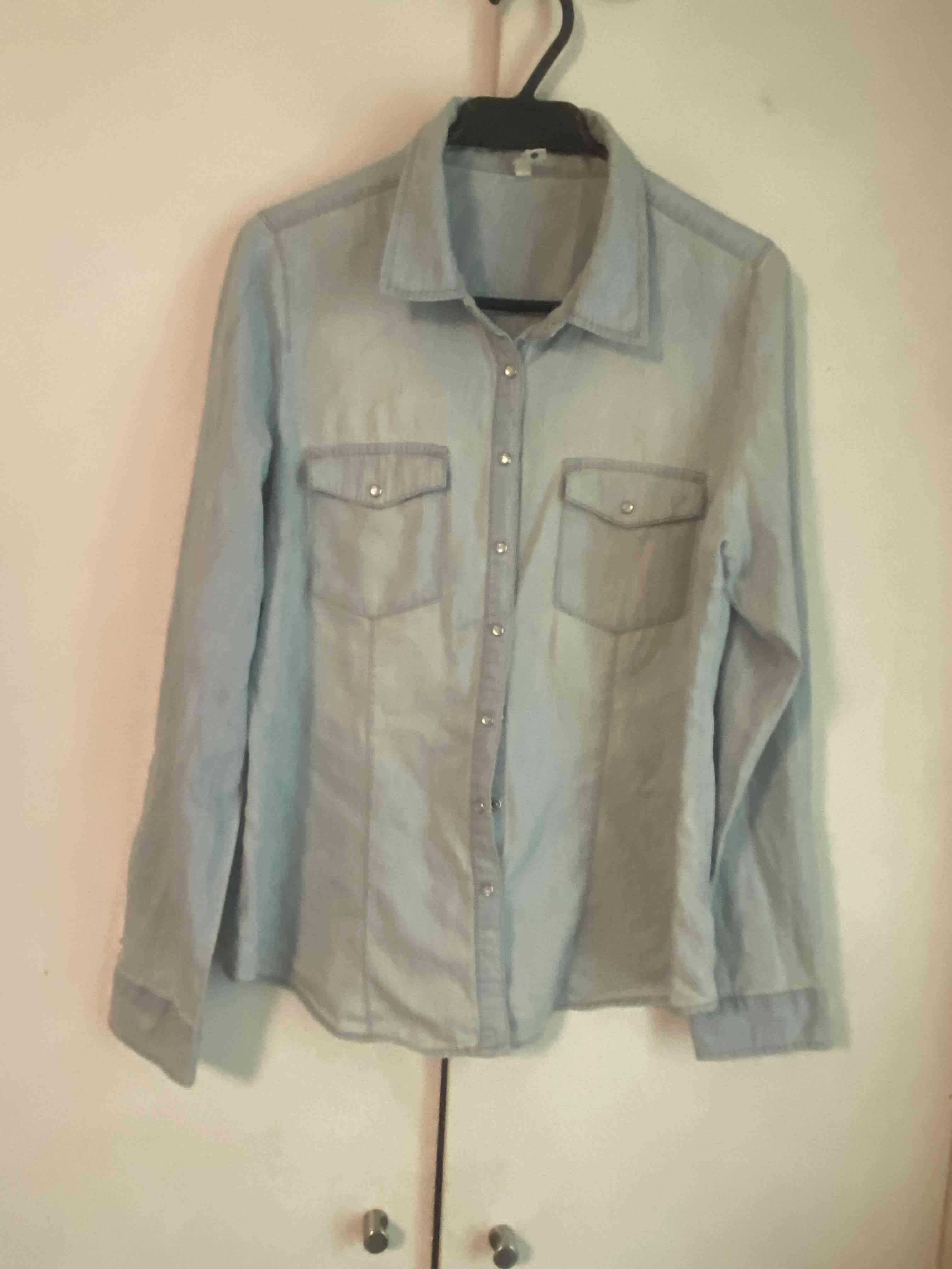 Camisa de mezclilla celeste - miniatura 5