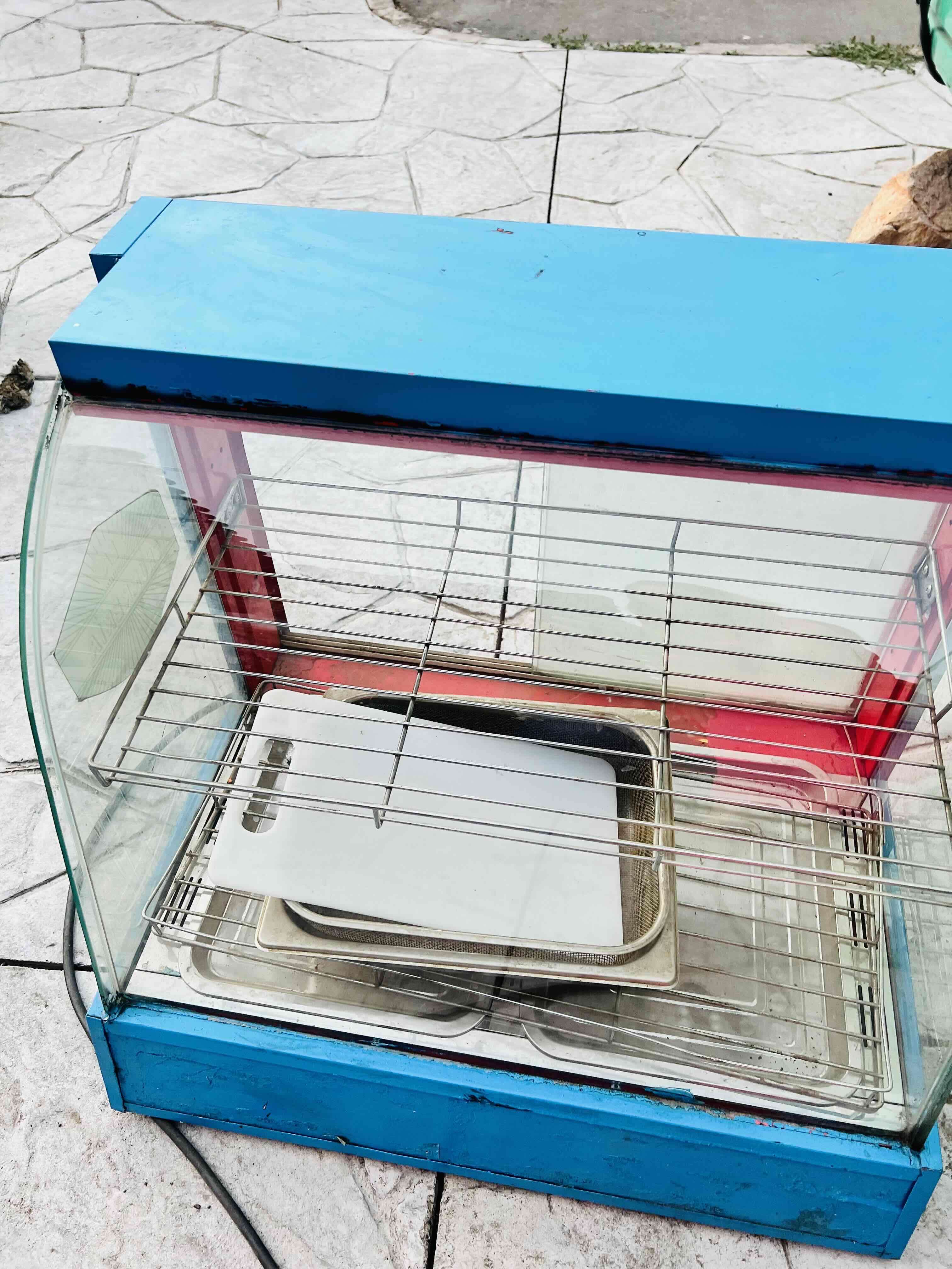 Vitrina azul para churrería - miniatura 2