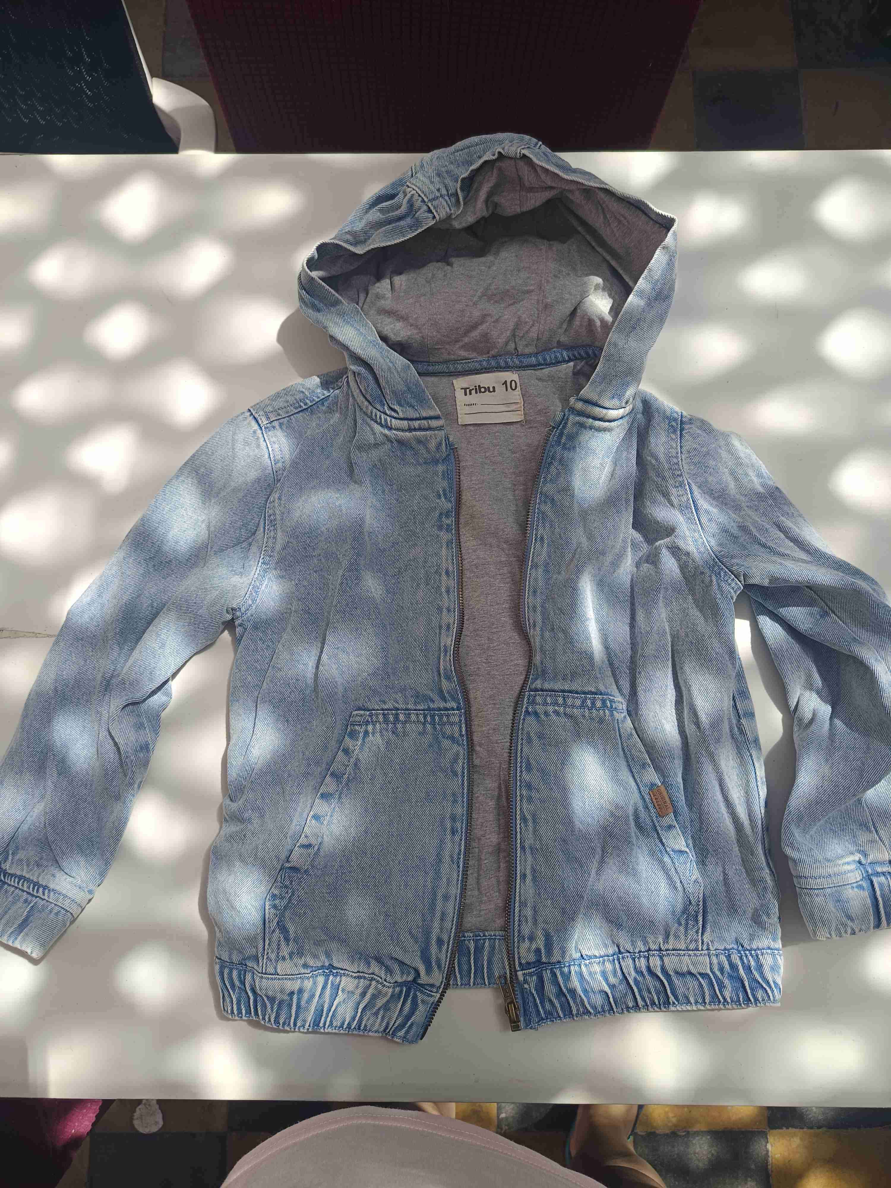 Parka verde militar con capucha - miniatura 5