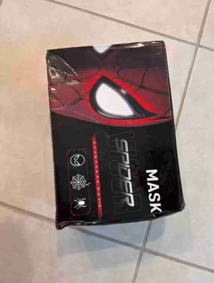 Máscara de superhéroe Spider