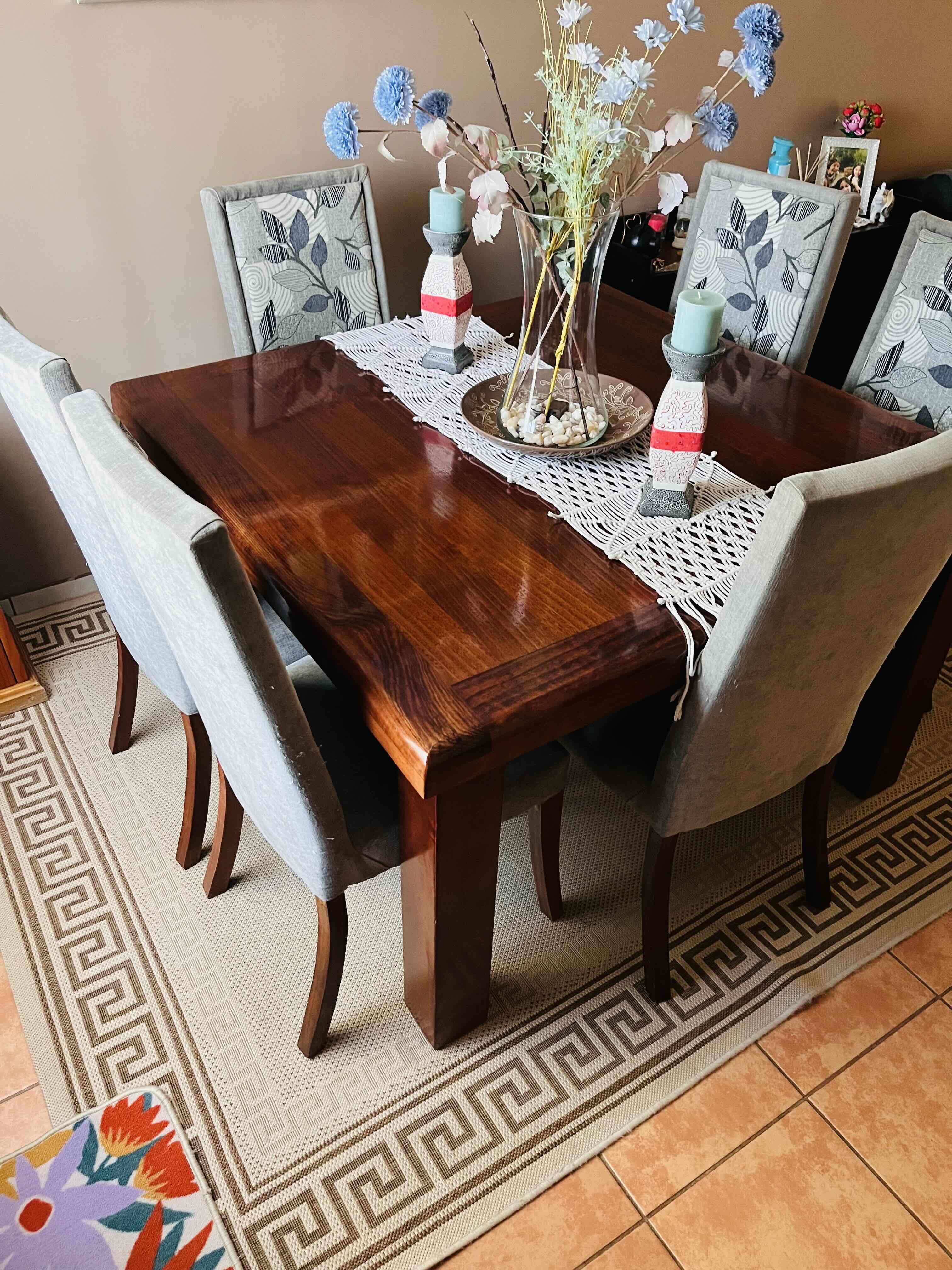 Mesa de comedor de madera - miniatura 2