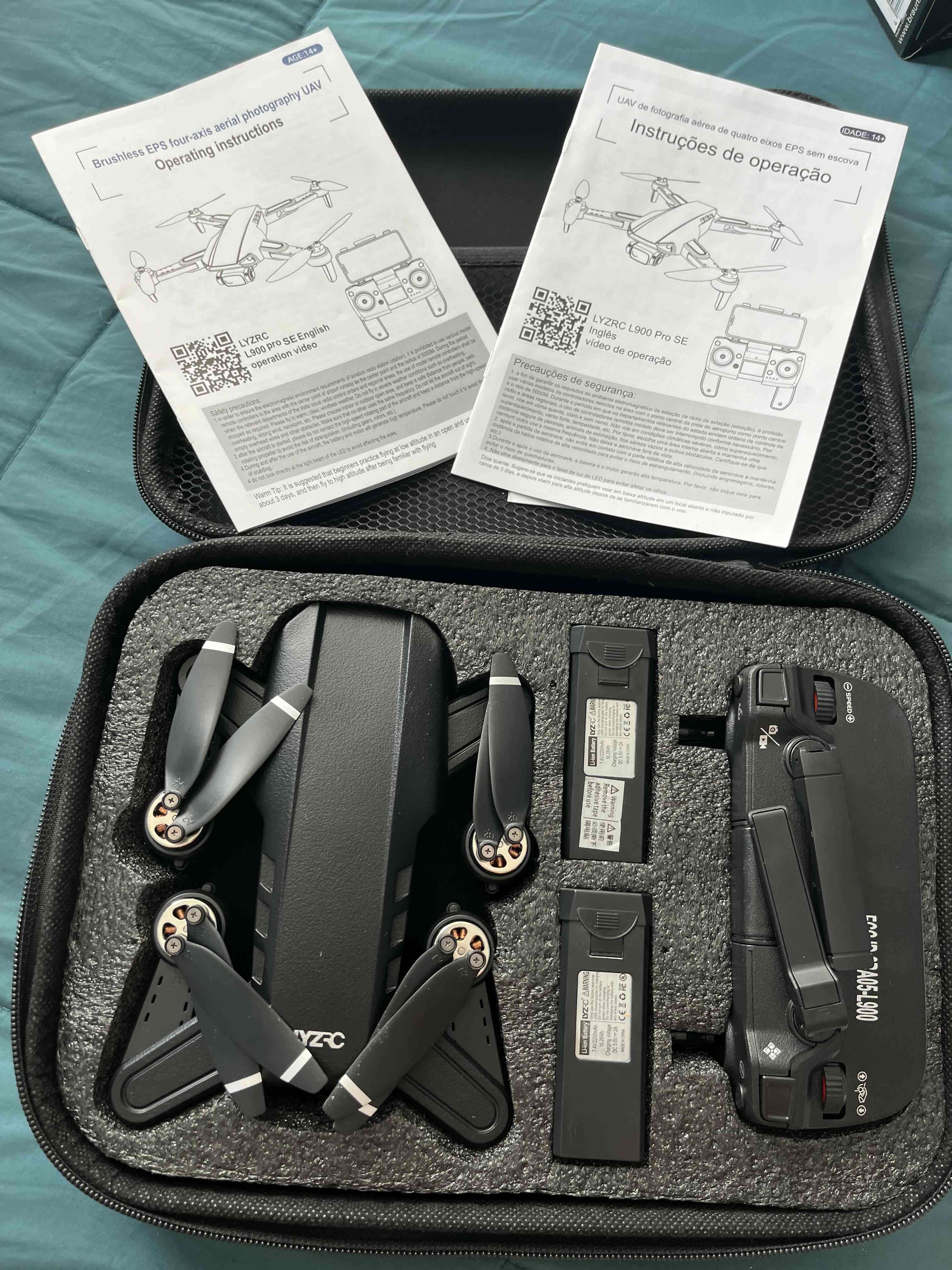 Drone LYZRC L900 Pro SE con accesorios