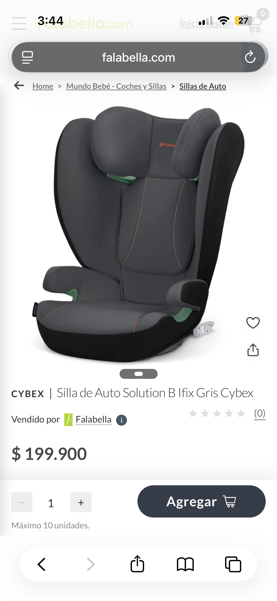 Silla de auto Cybex