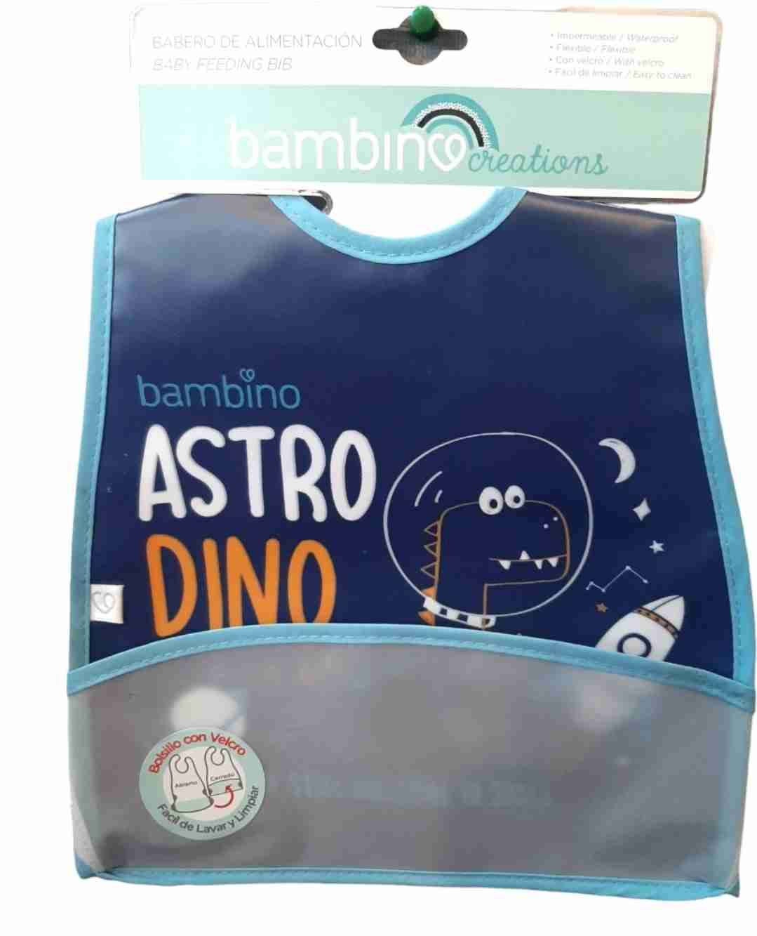 Babero impermeable Astro Dino