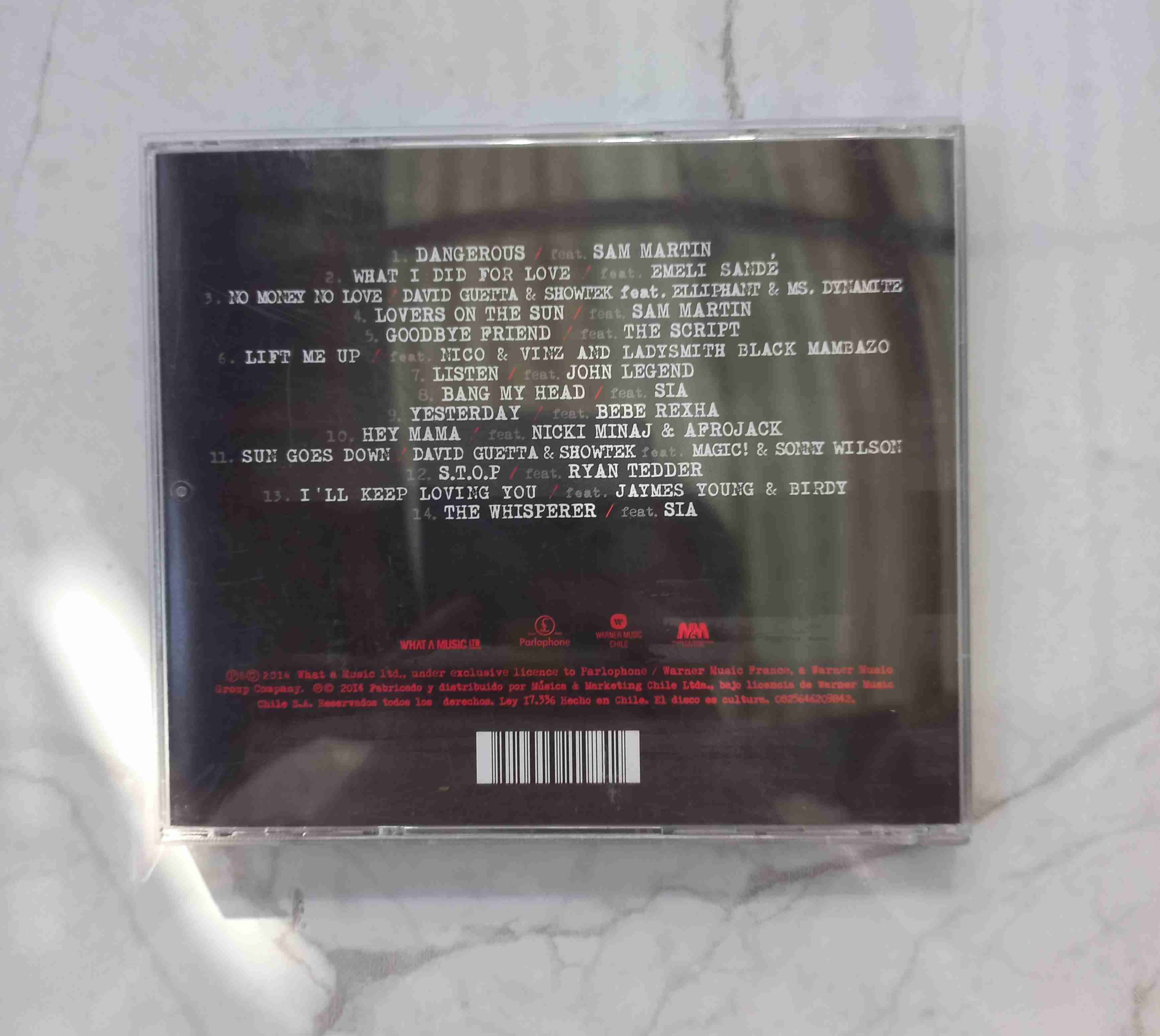 CD David Guetta Listen - miniatura 3