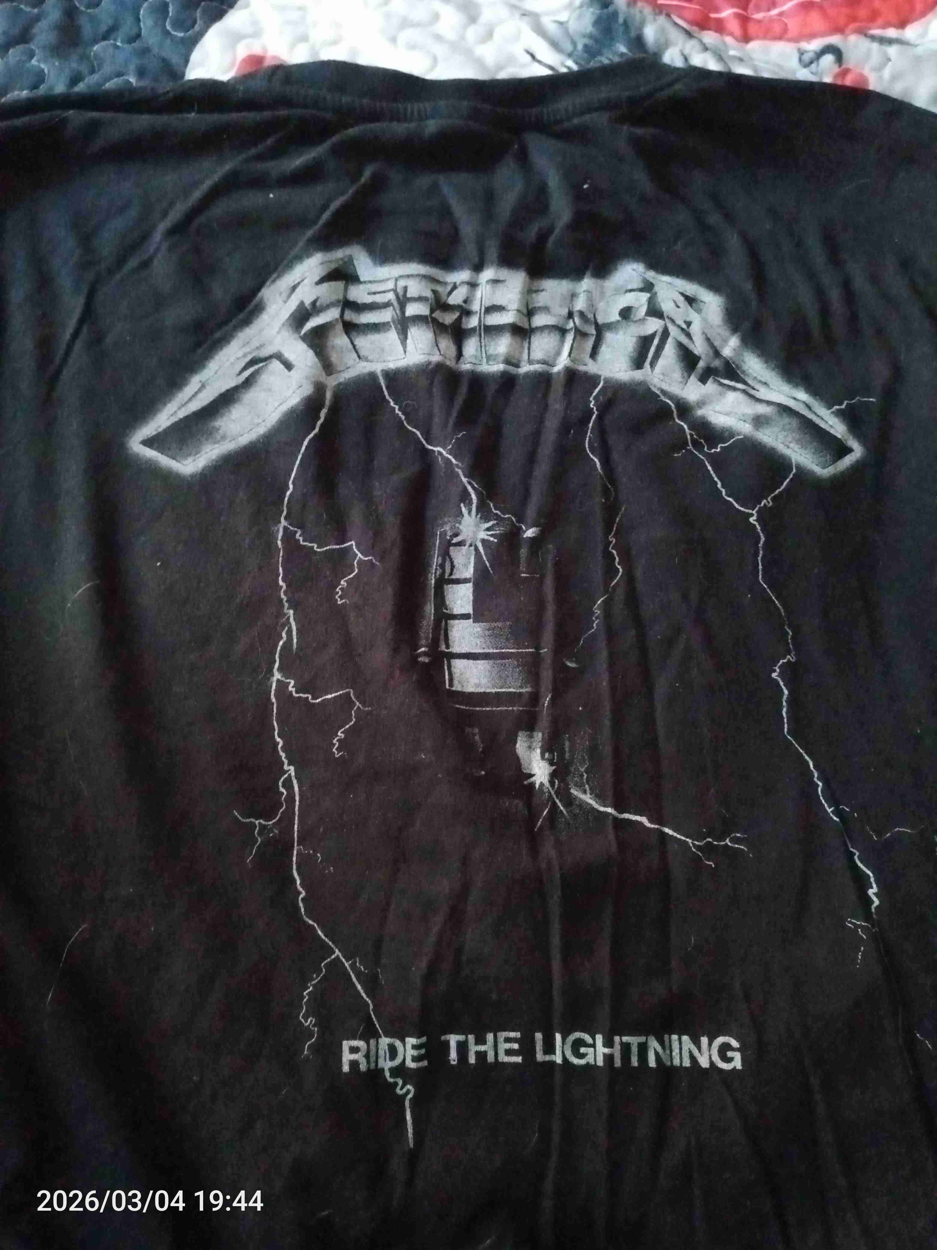 Polera negra Metallica - miniatura 2