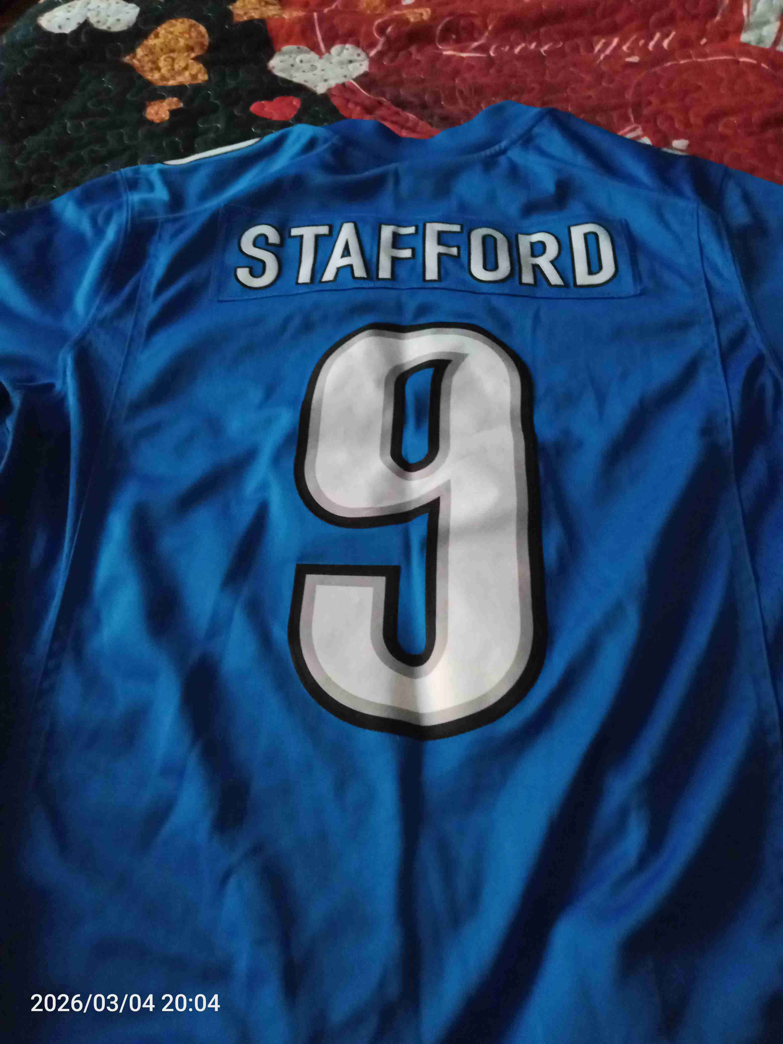 Camiseta deportiva azul NFL - miniatura 2