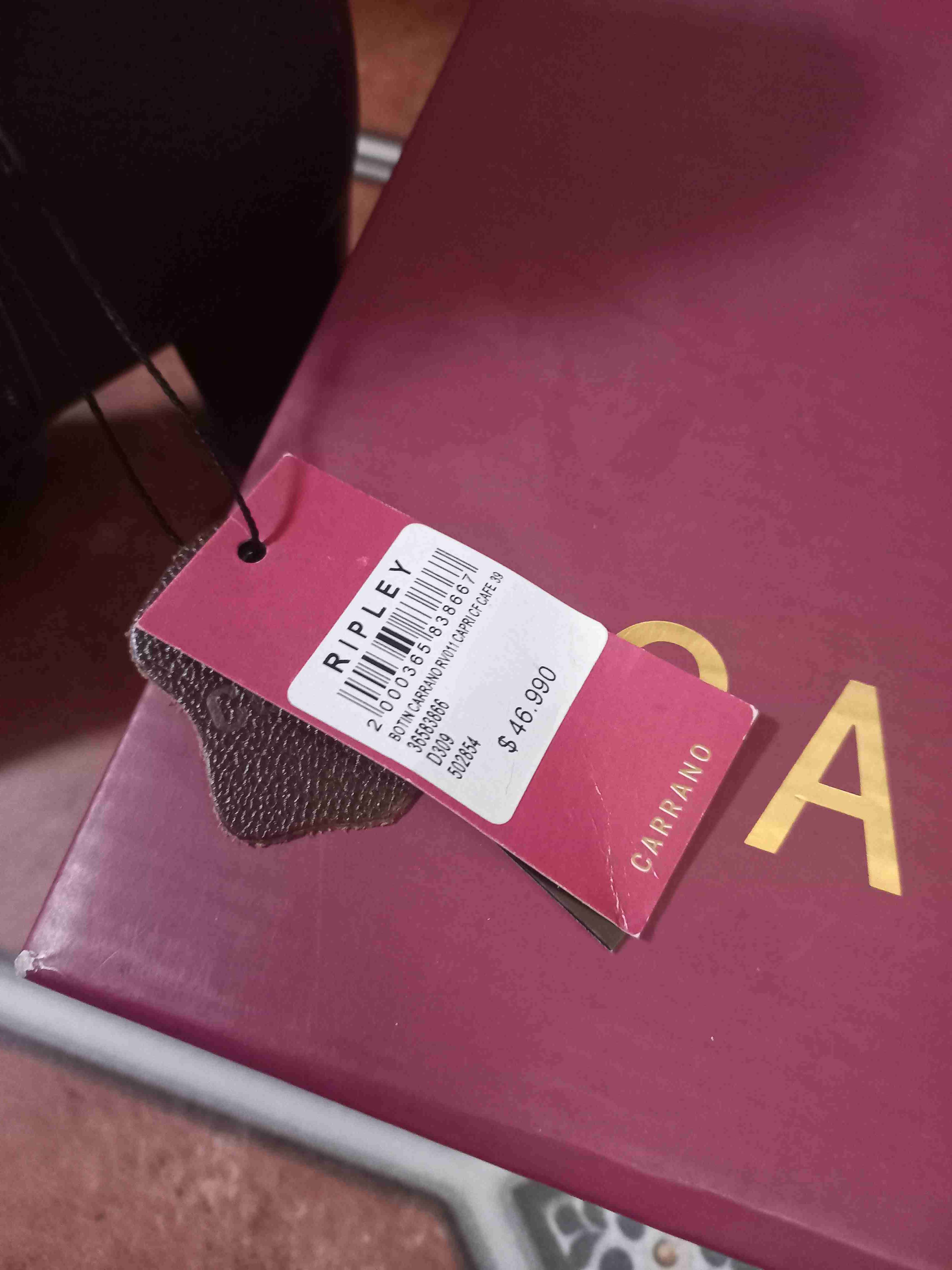 Botines de cuero marrón - miniatura 4