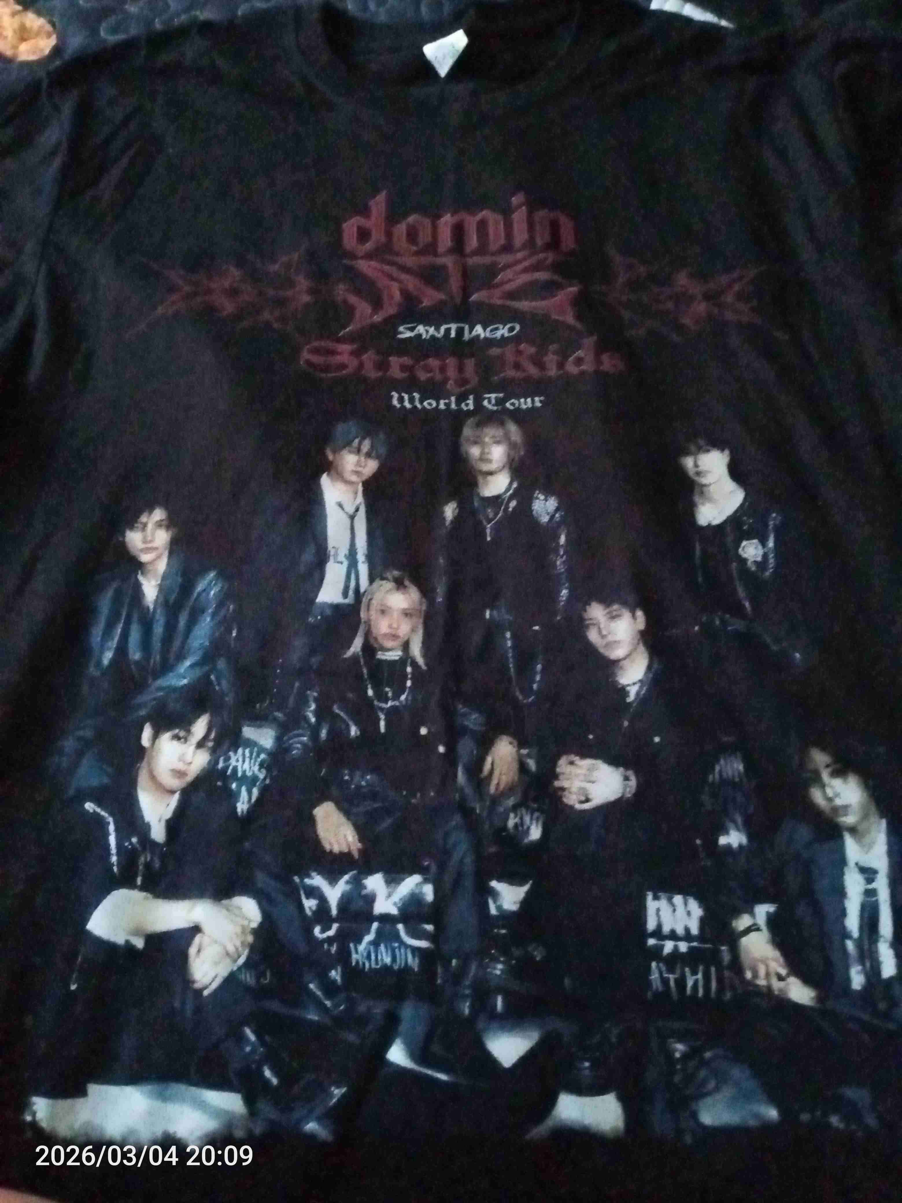 Polera Stray Kids World Tour