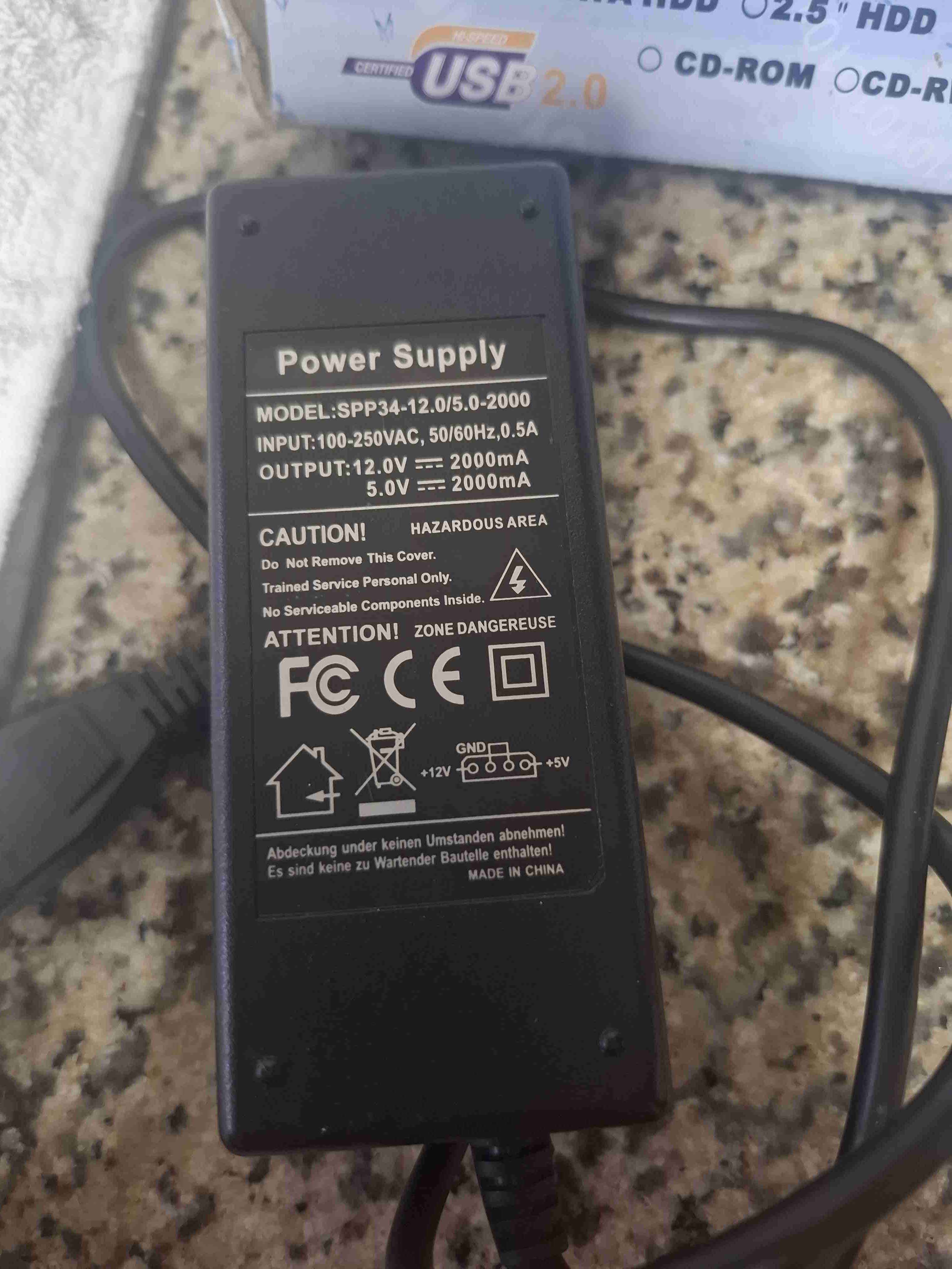 Cable USB 2.0 a SATA/IDE - miniatura 2