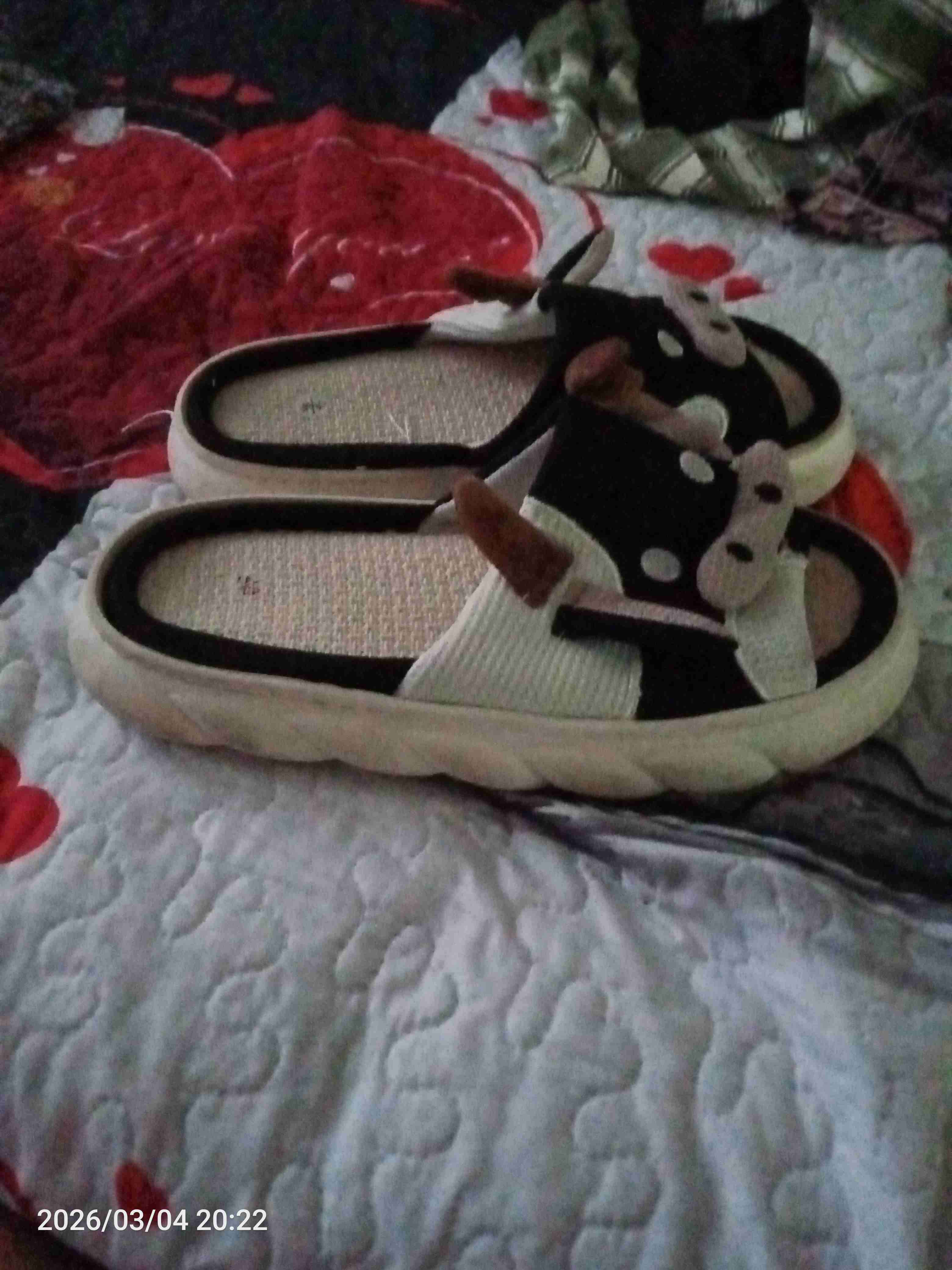 Pantuflas diseño vaca - miniatura 2