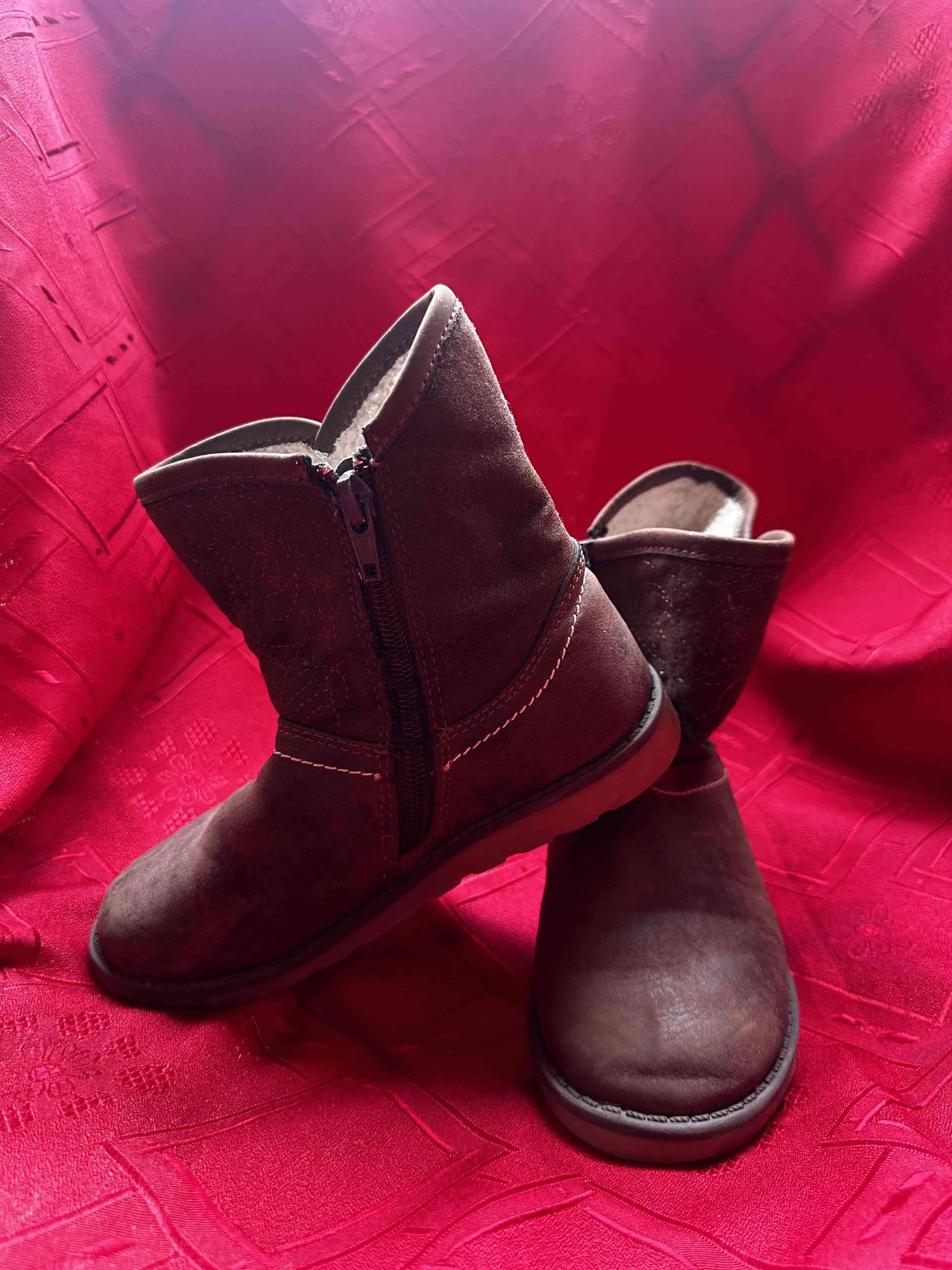 Botines café LAG talla 29 - miniatura 2