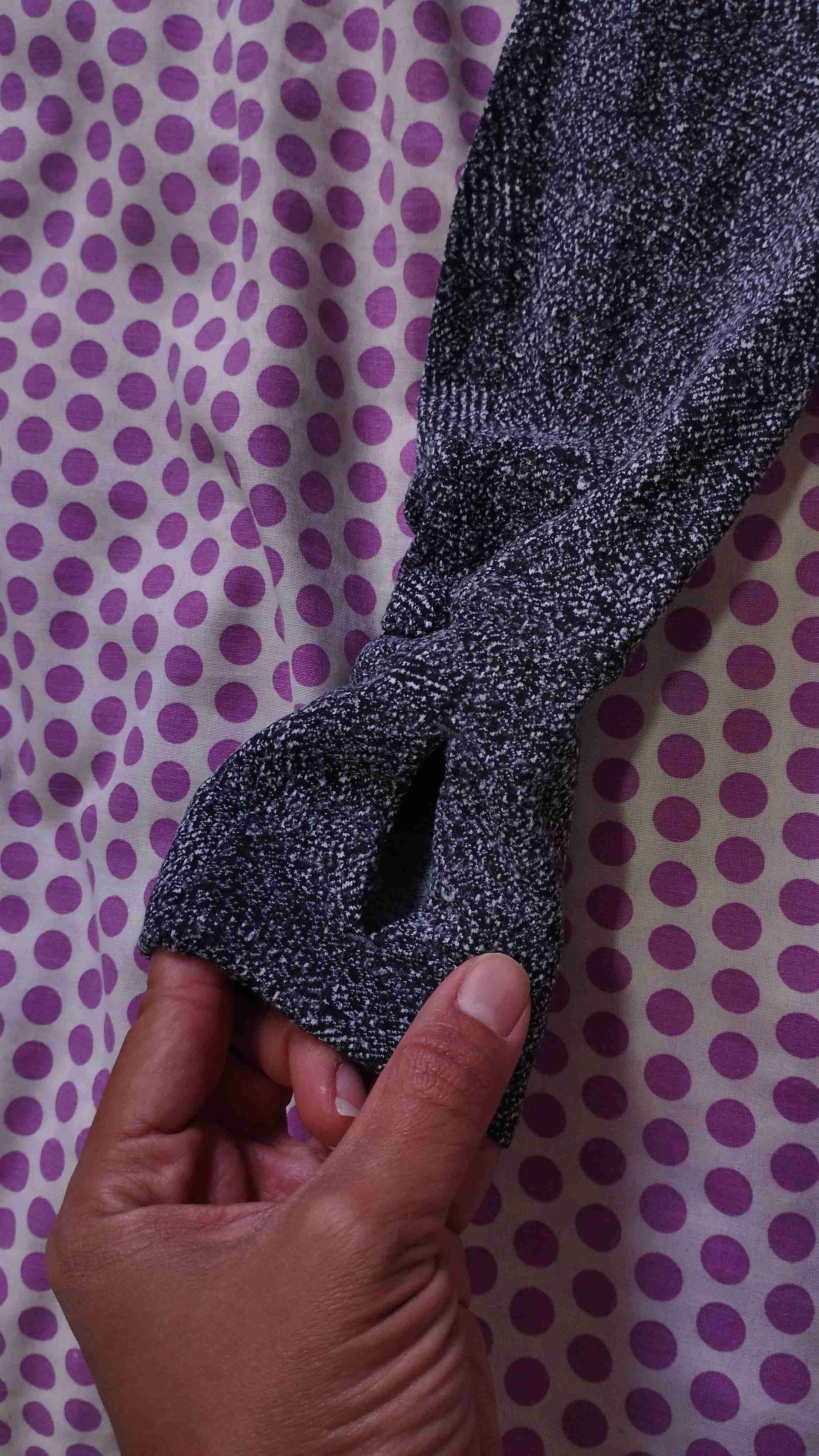 Polera plateada manga larga - miniatura 4