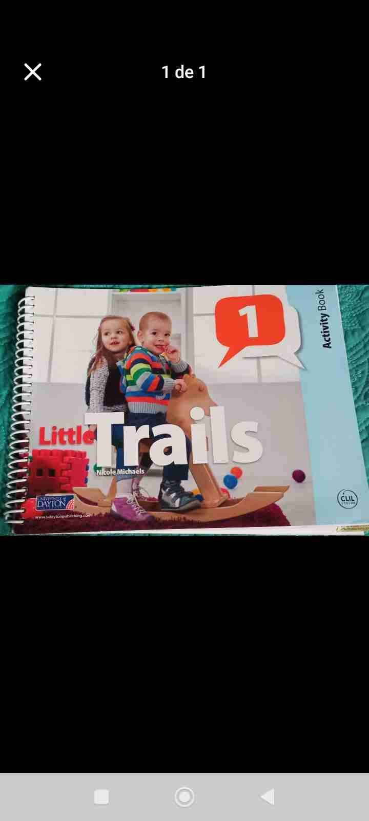 Libro de actividades Little Trails