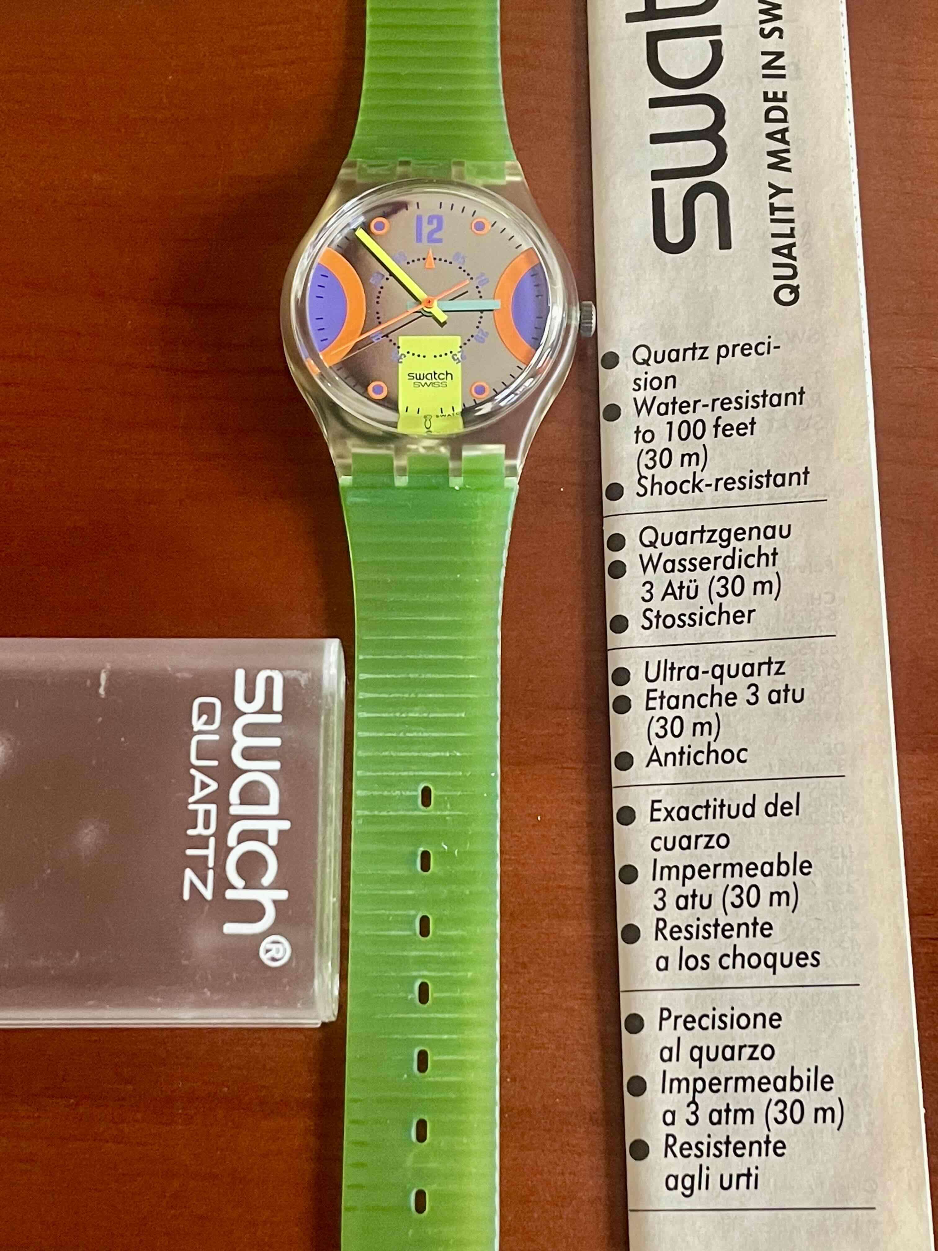 Reloj Swatch Suizo Unisex 33mm 1992 - miniatura 4