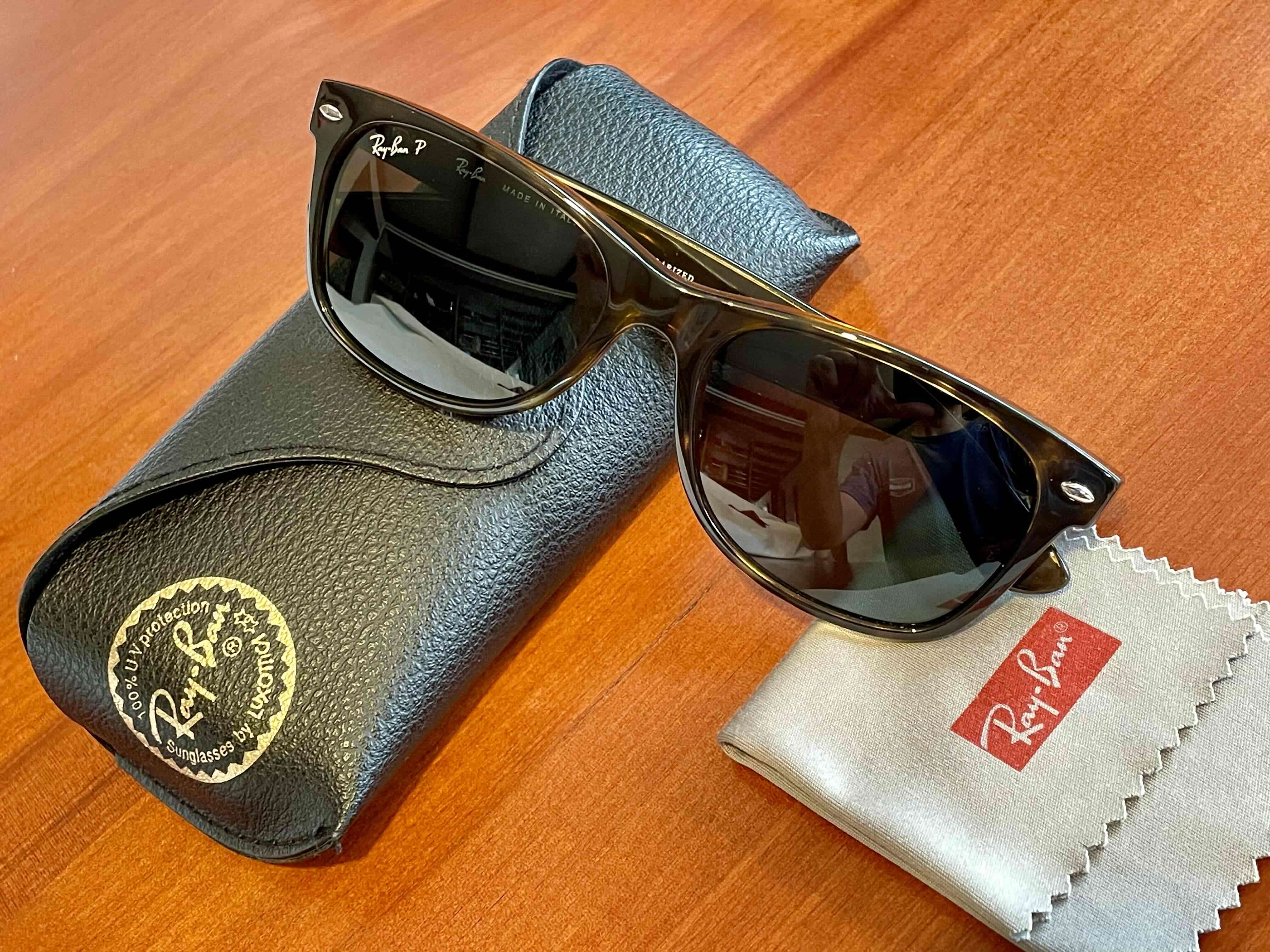 Ray-Ban  2132 Polarizadas Unisex  55” Tortuga. - miniatura 3
