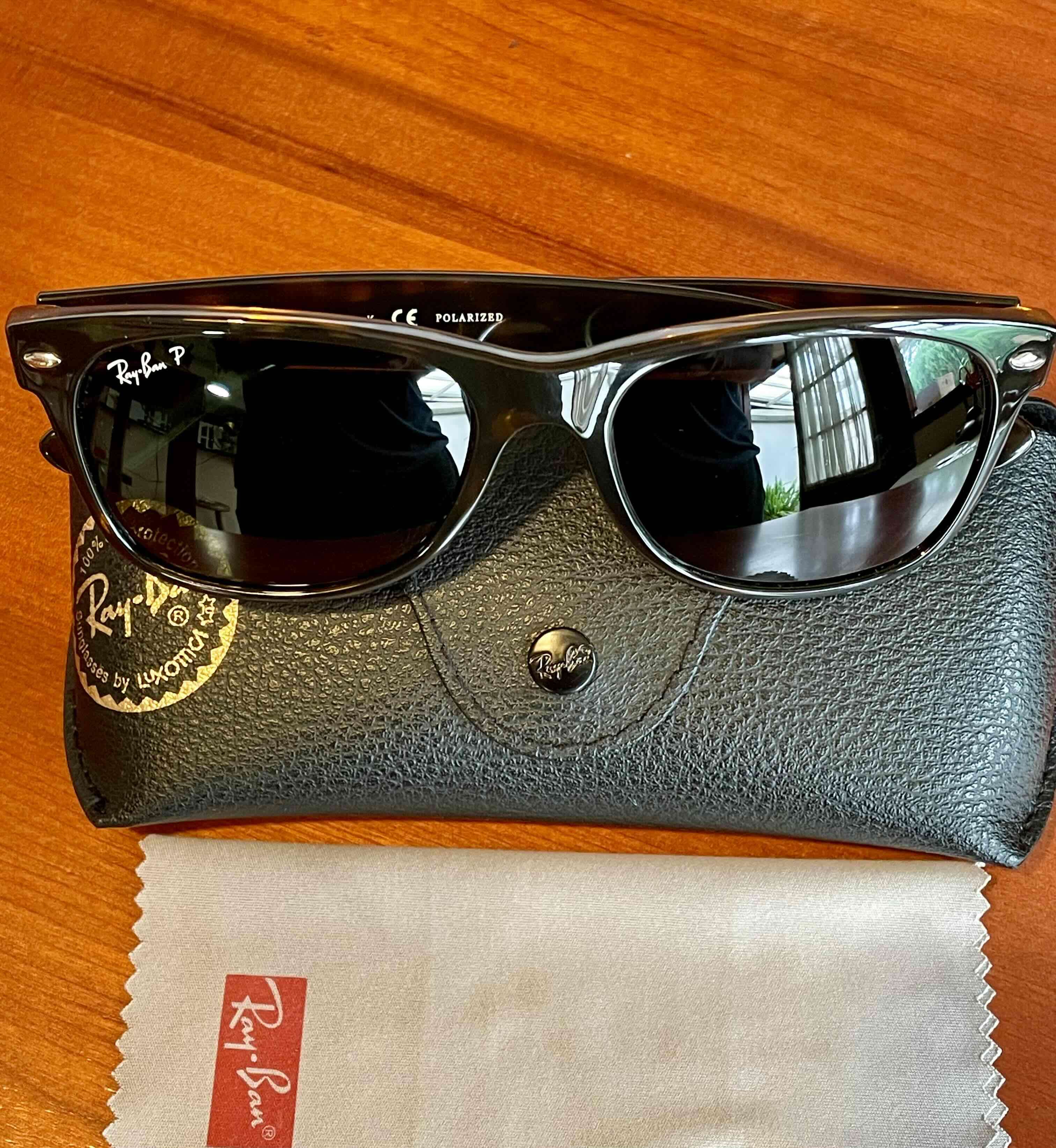 Ray-Ban  2132 Polarizadas Unisex  55” Tortuga. - miniatura 6