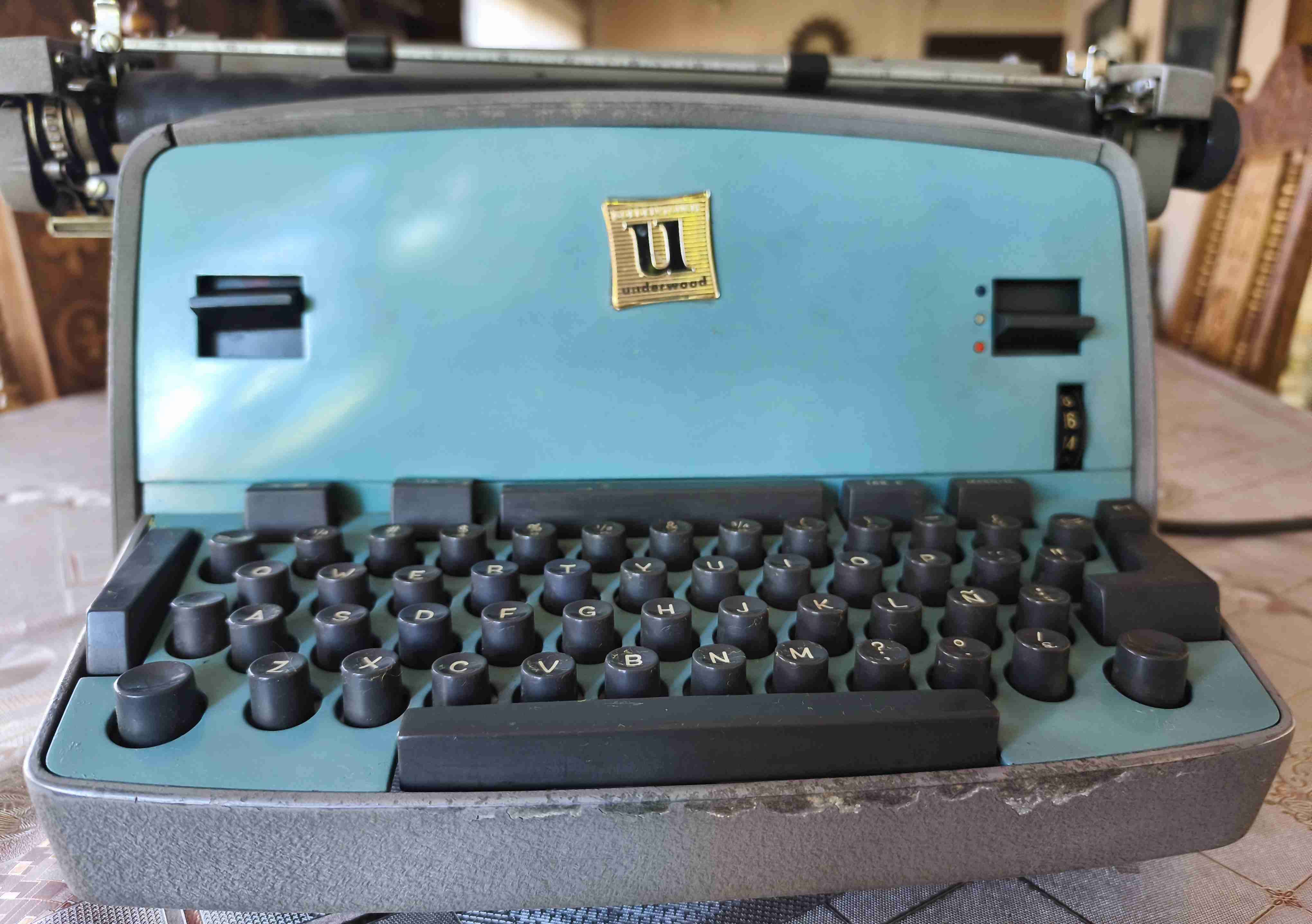 Máquina de escribir Underwood vintage