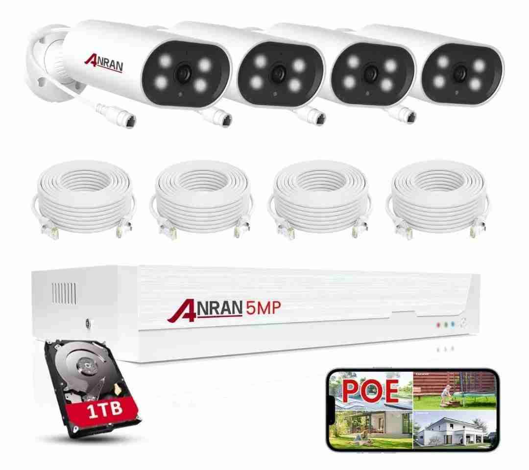 Kit cámaras seguridad por ANRAN