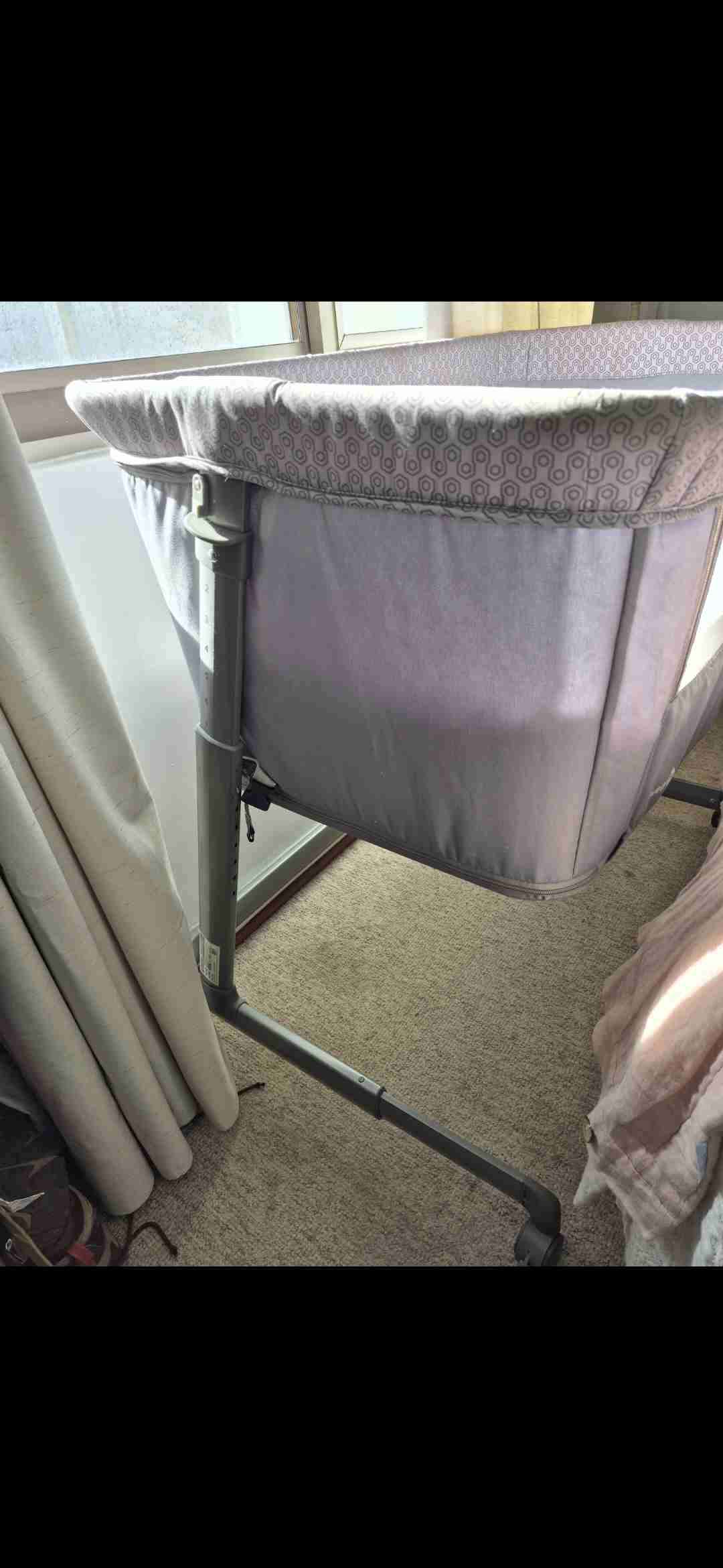 Cuna colecho ajustable gris - miniatura 2