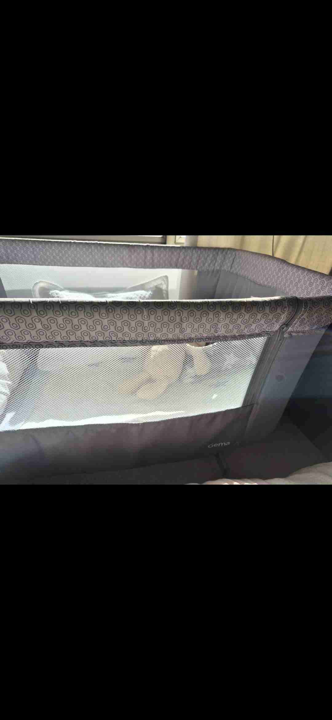 Cuna colecho ajustable gris - miniatura 4