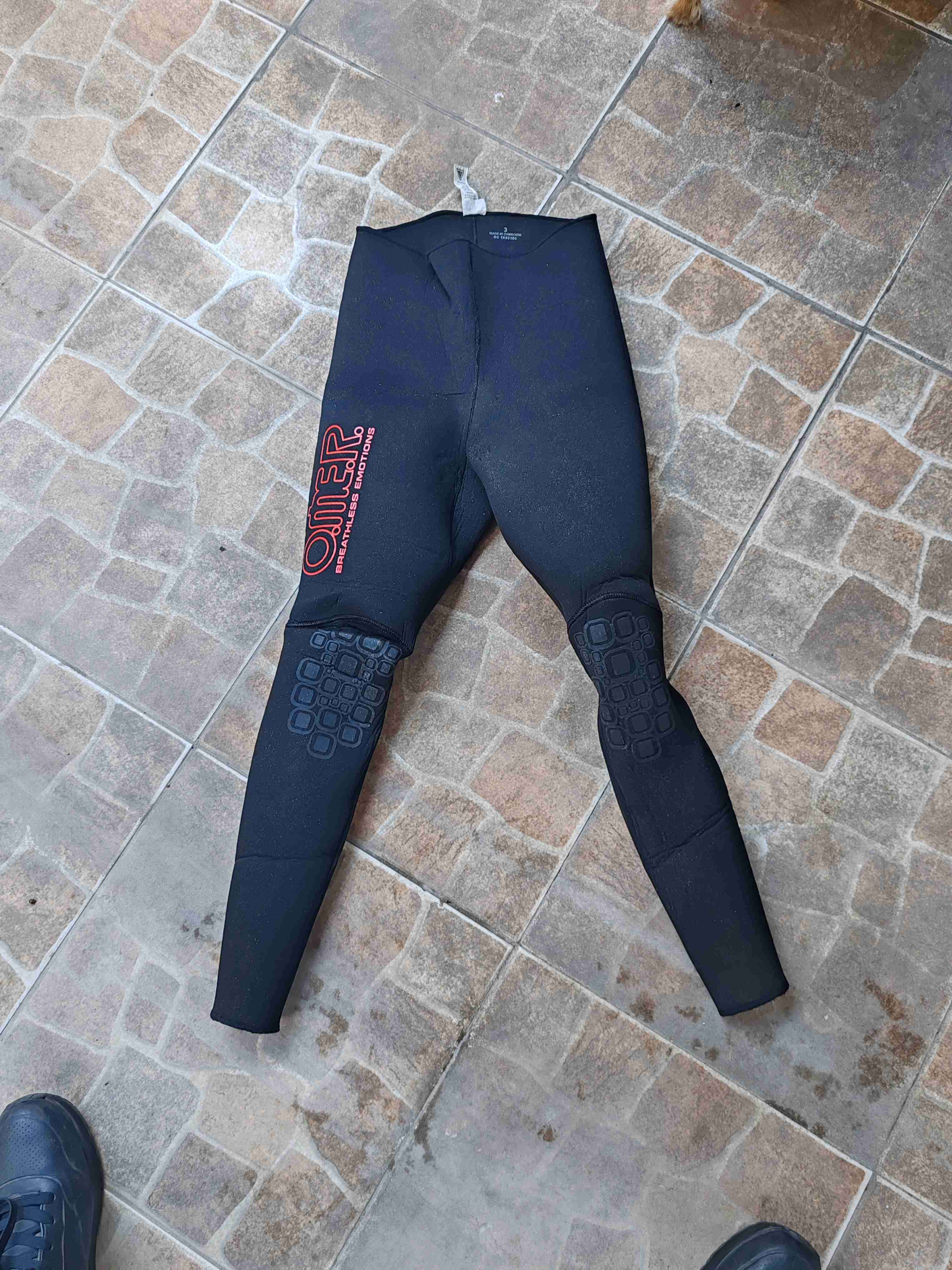 Traje de buceo OMER negro T3 - miniatura 2