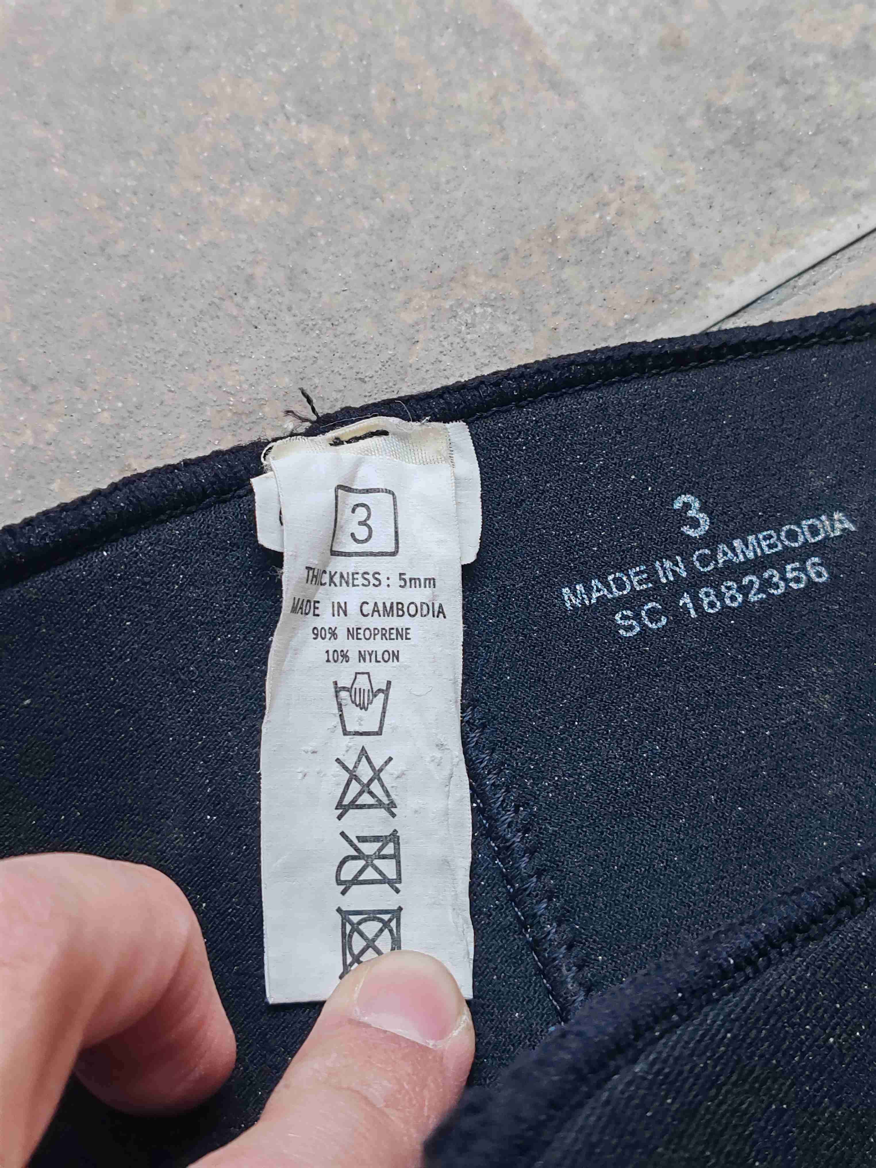 Traje de buceo OMER negro T3 - miniatura 4