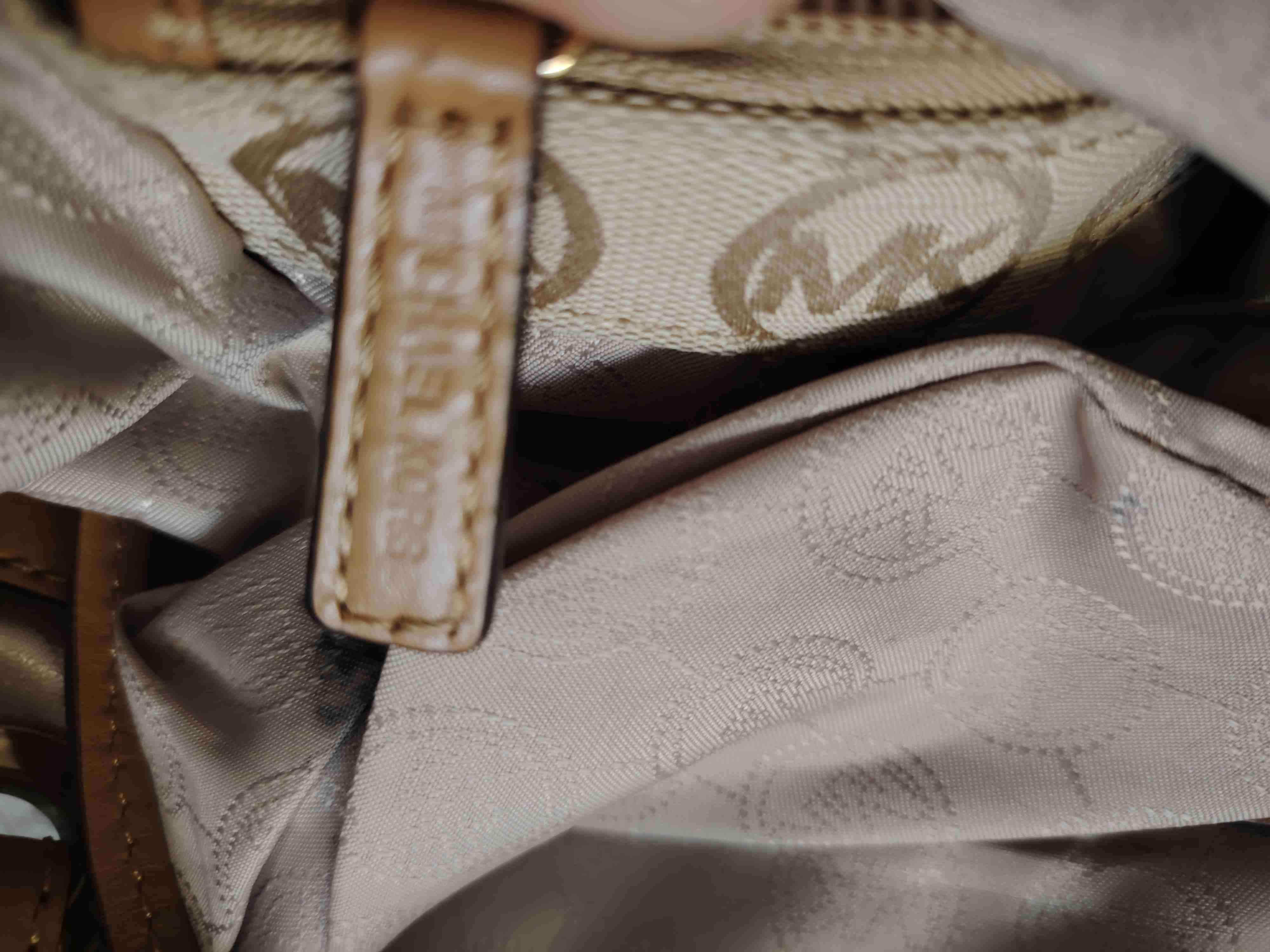 Cartera beige MK original - miniatura 4