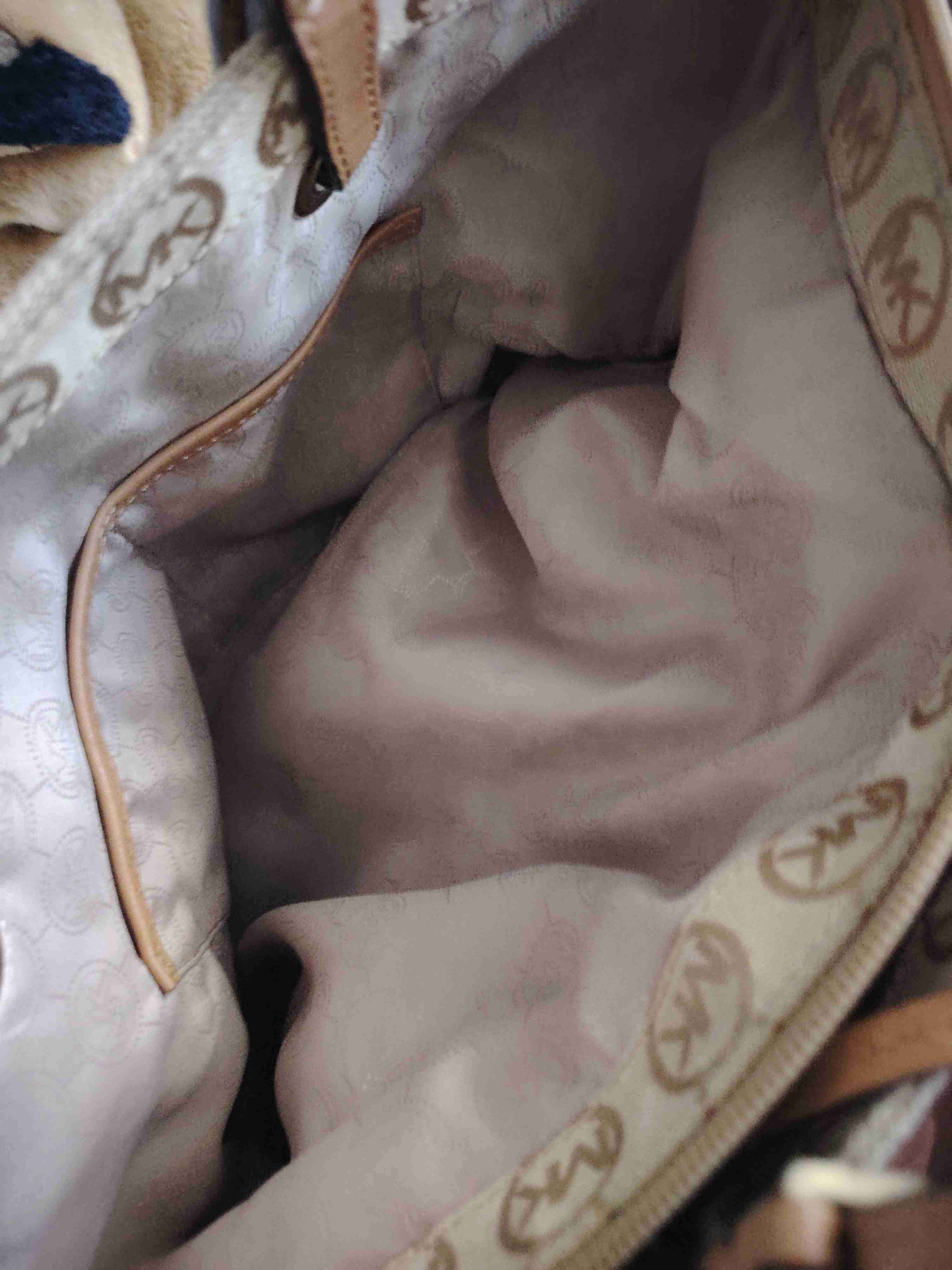 Cartera beige MK original - miniatura 5