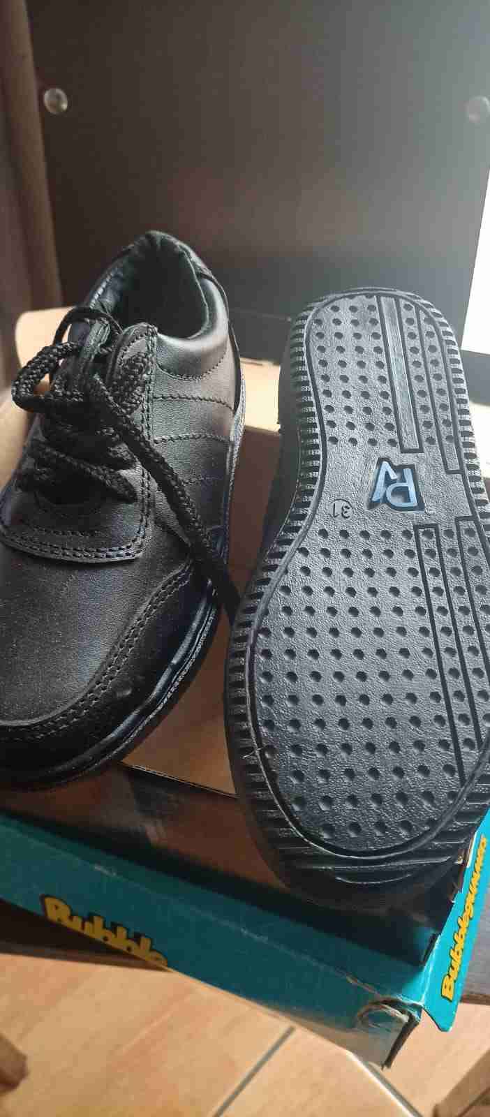 Zapatos escolares negros talla 31
