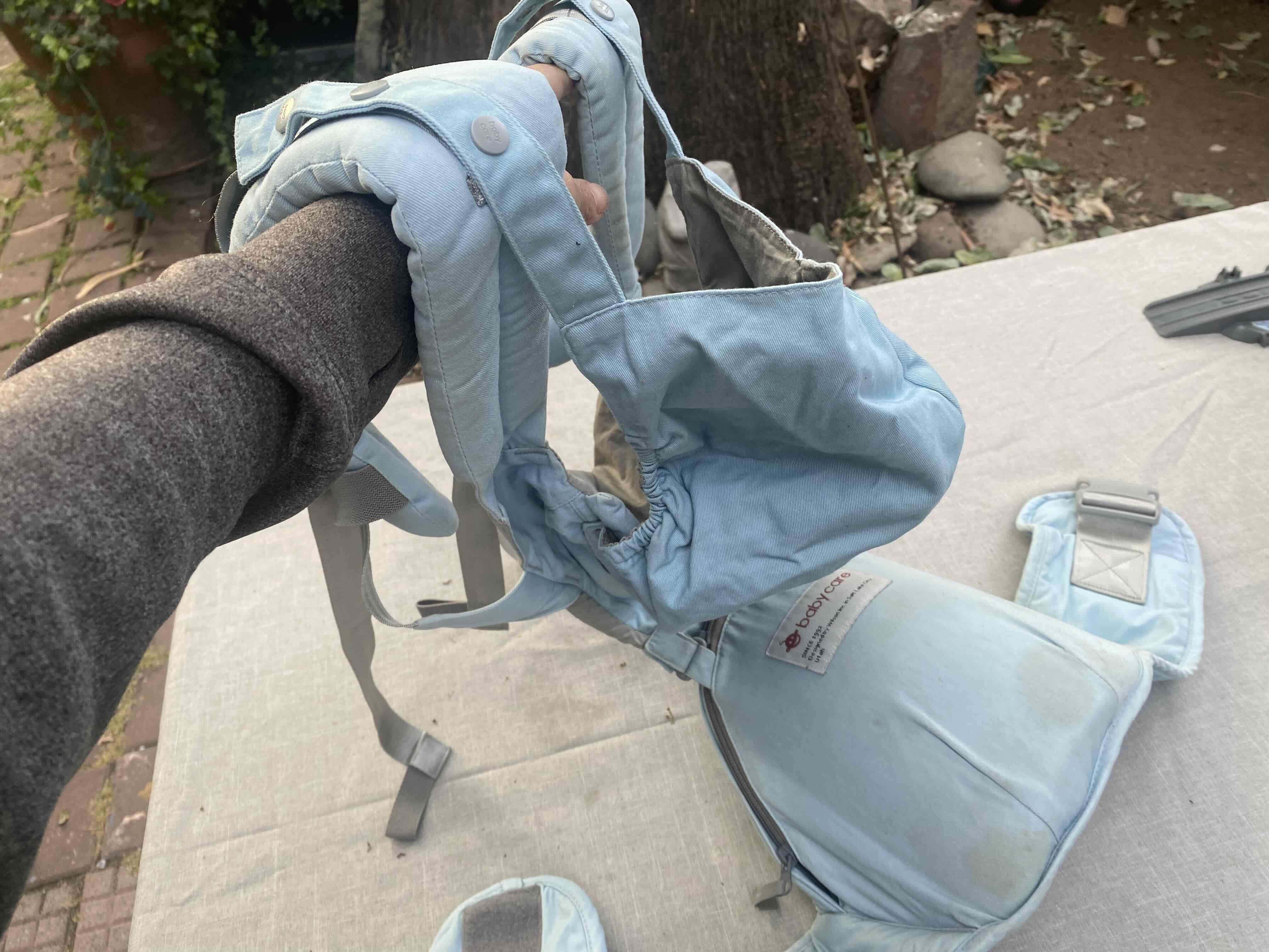 Portabebés azul Babycare - miniatura 2