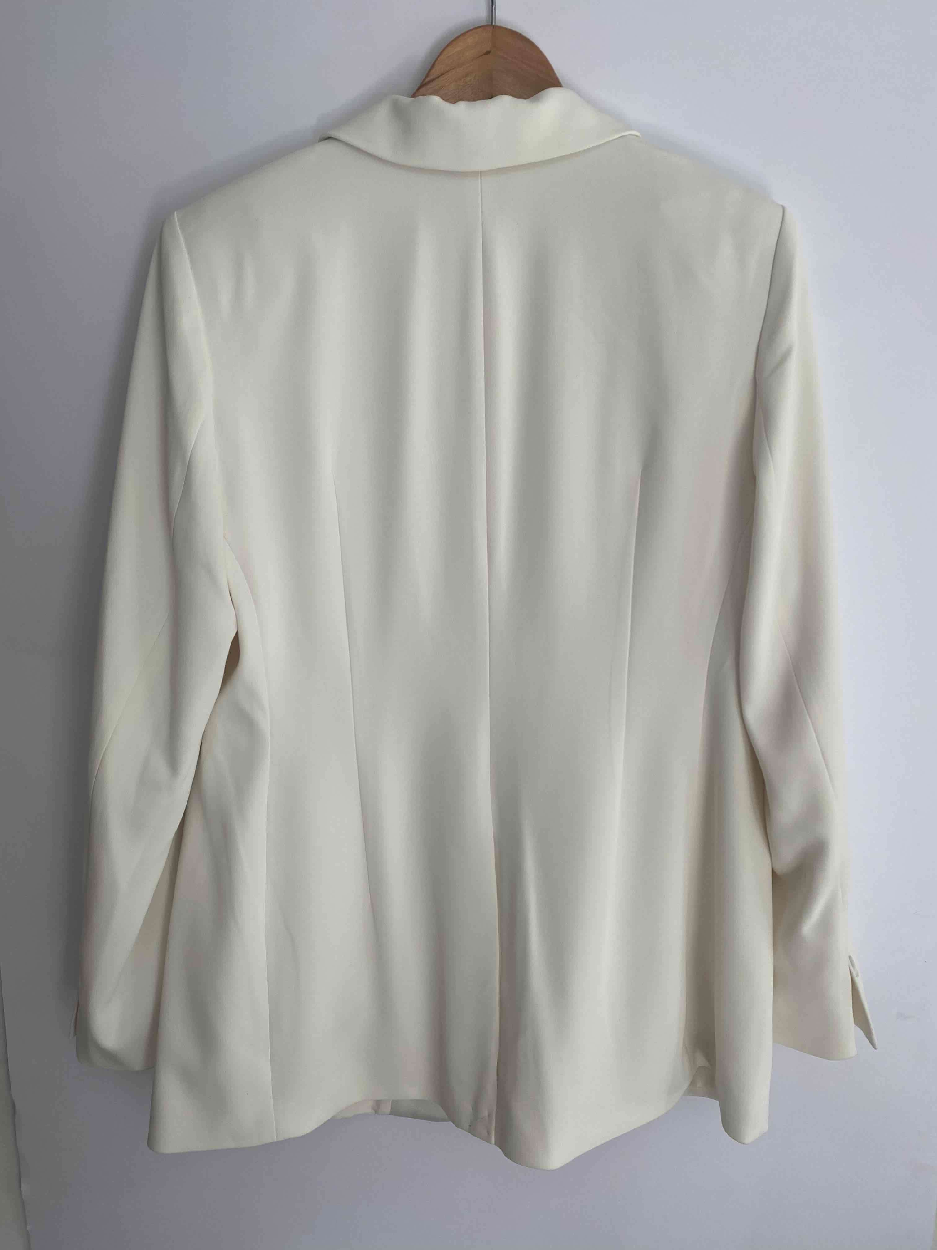 Blazer blanco elegante - miniatura 2