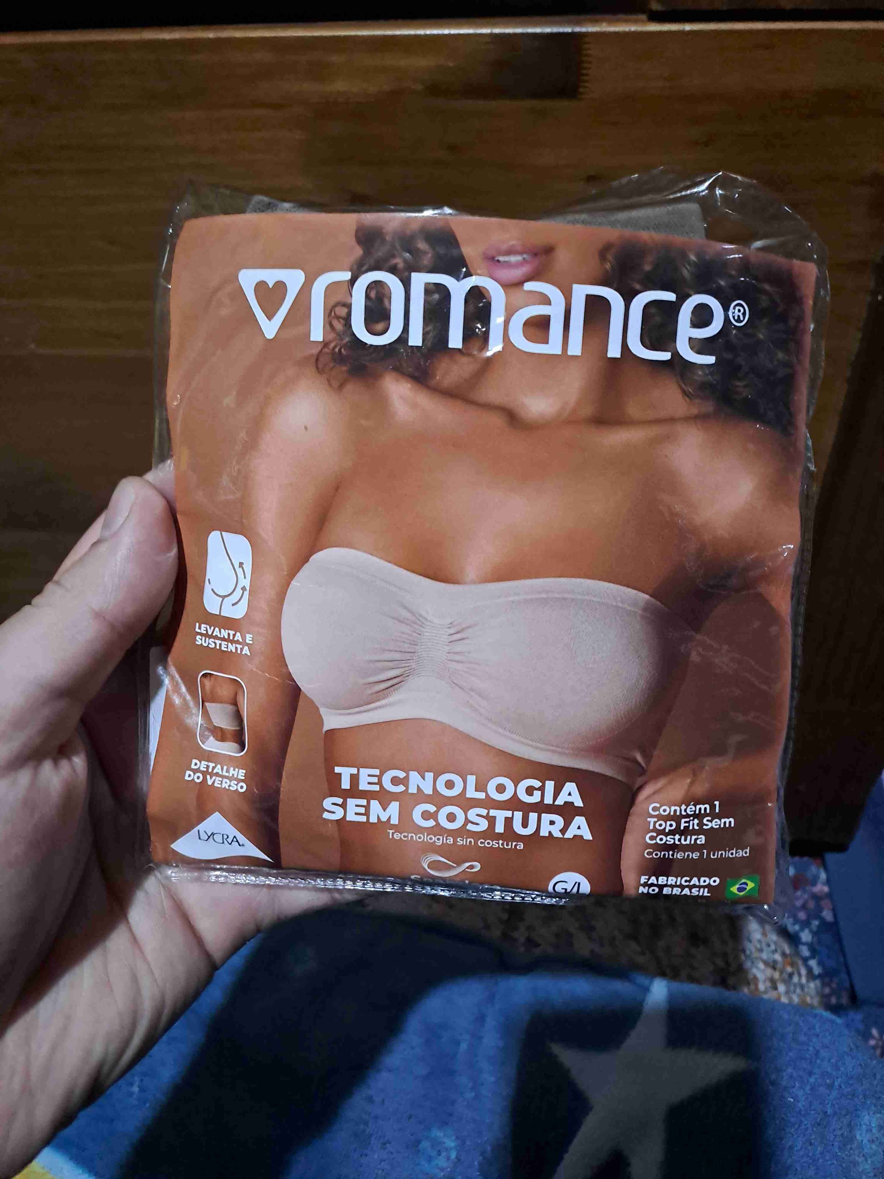 Top strapless sin costuras