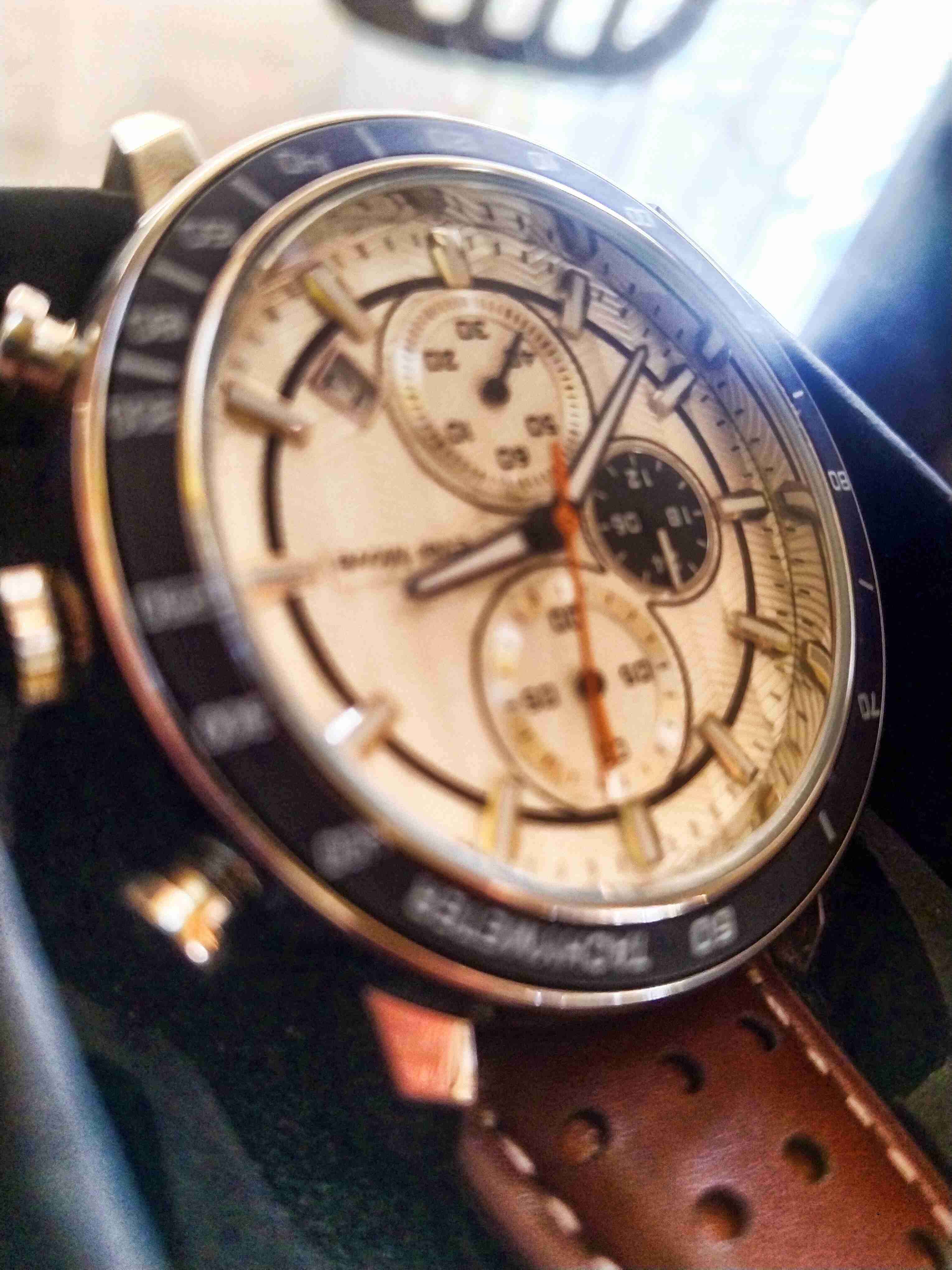 Reloj cronógrafo clásico