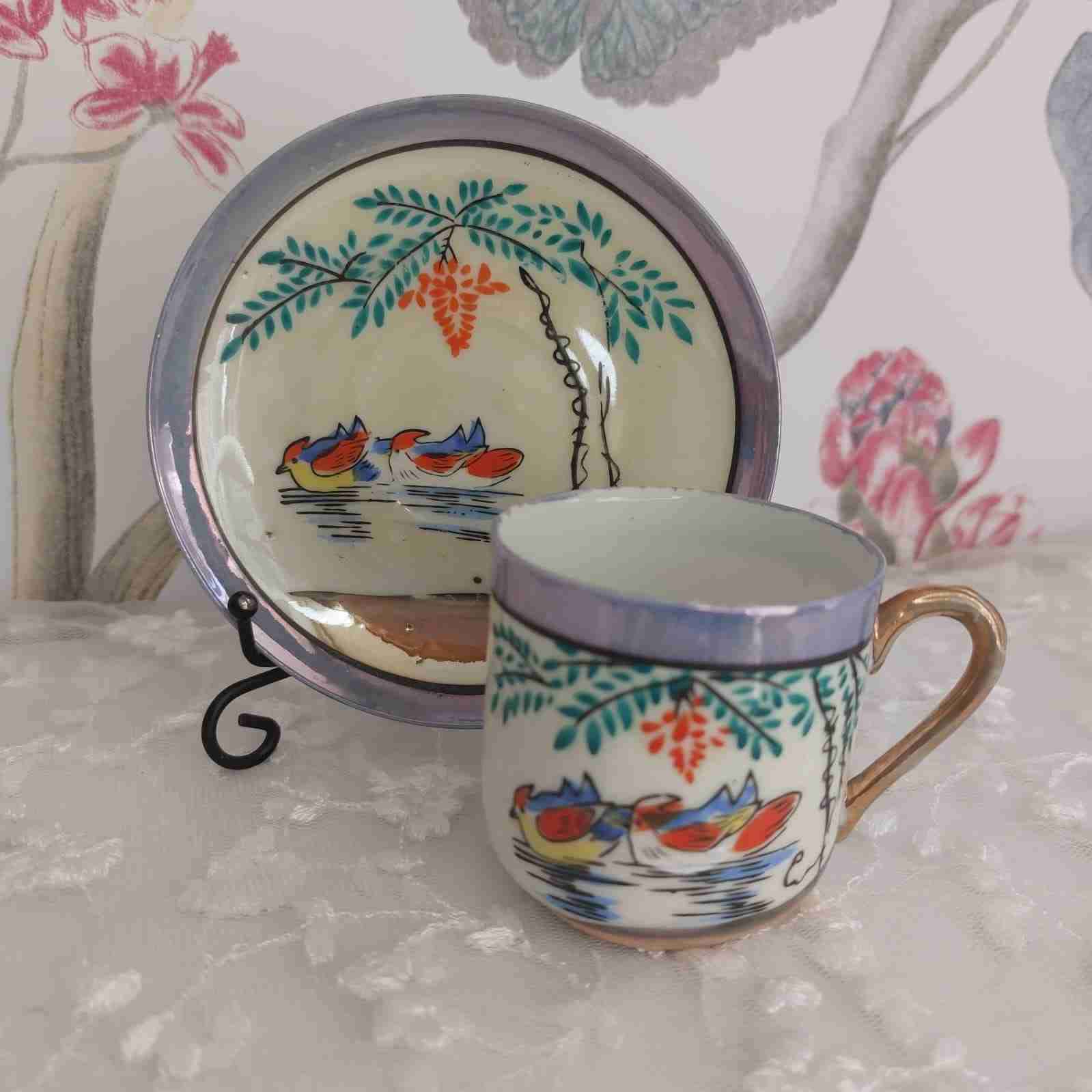 Juego de tazas de té porcelana Japonesa