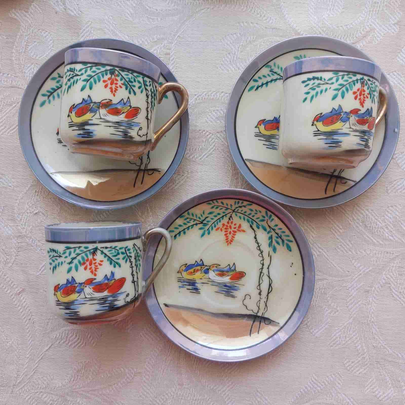 Juego de tazas de té porcelana Japonesa - miniatura 2