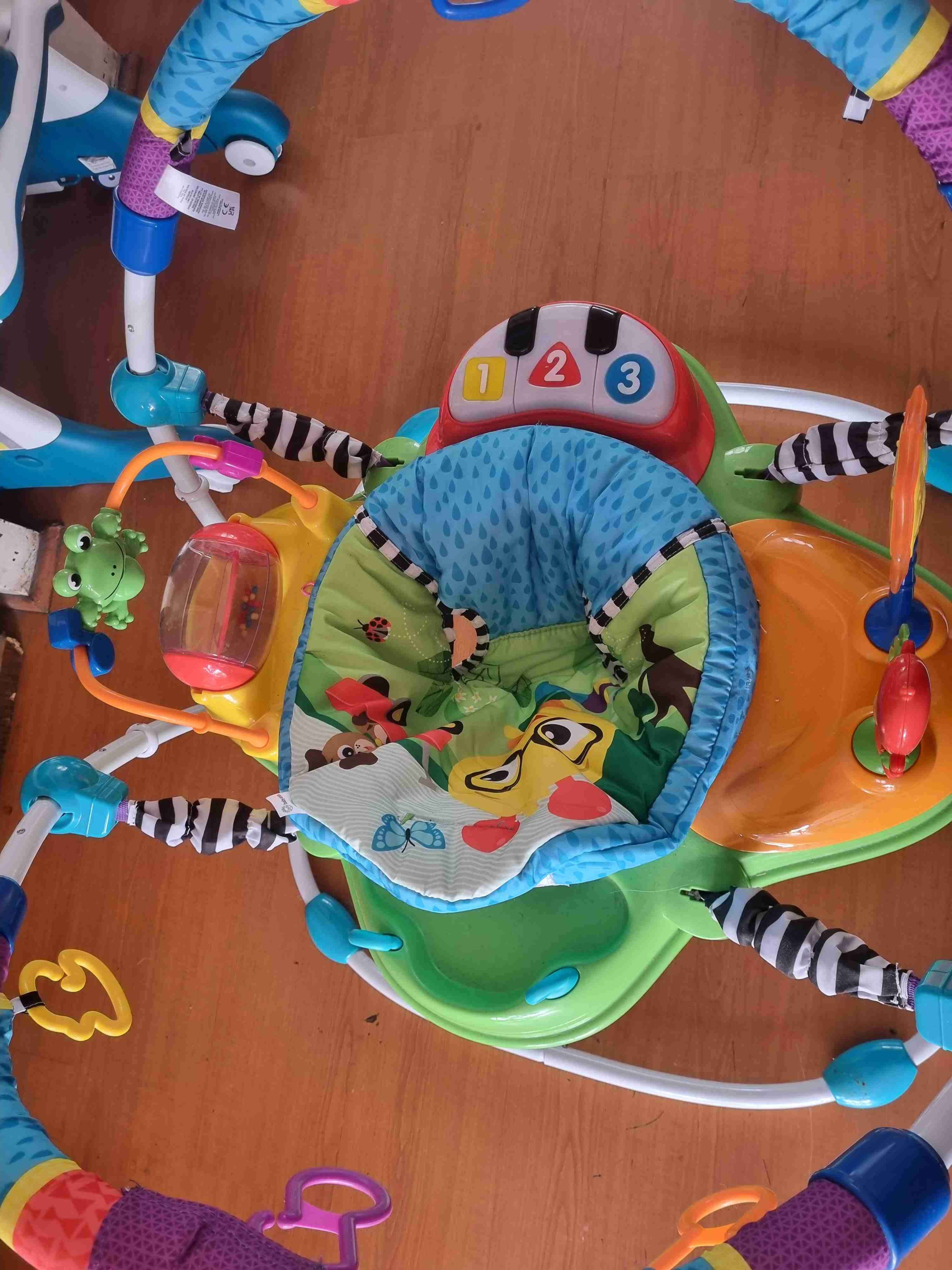 Saltador de bebé colorido - miniatura 2