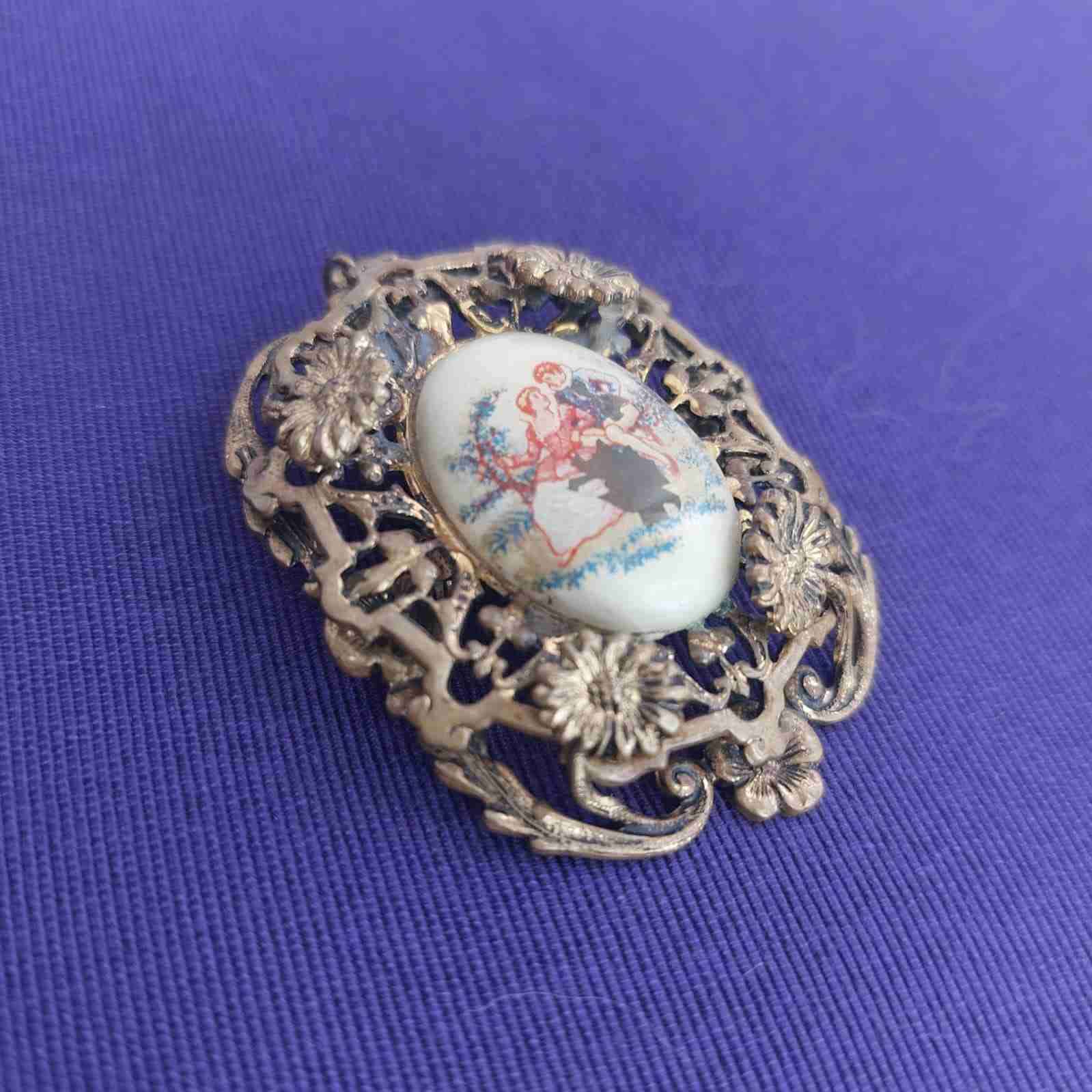 Broche vintage - miniatura 2