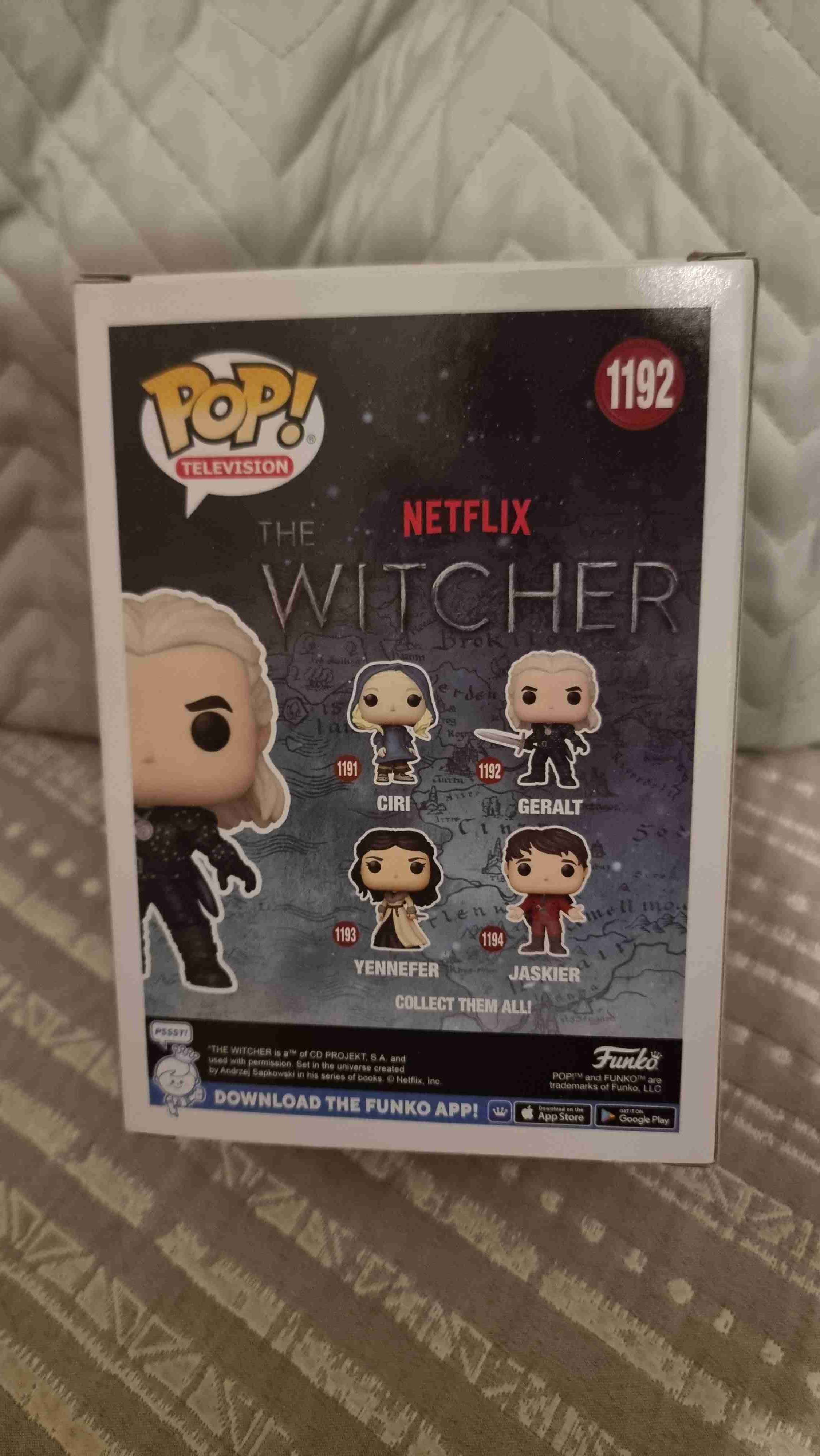 Figura Funko Pop original Geralt The Witcher - miniatura 2