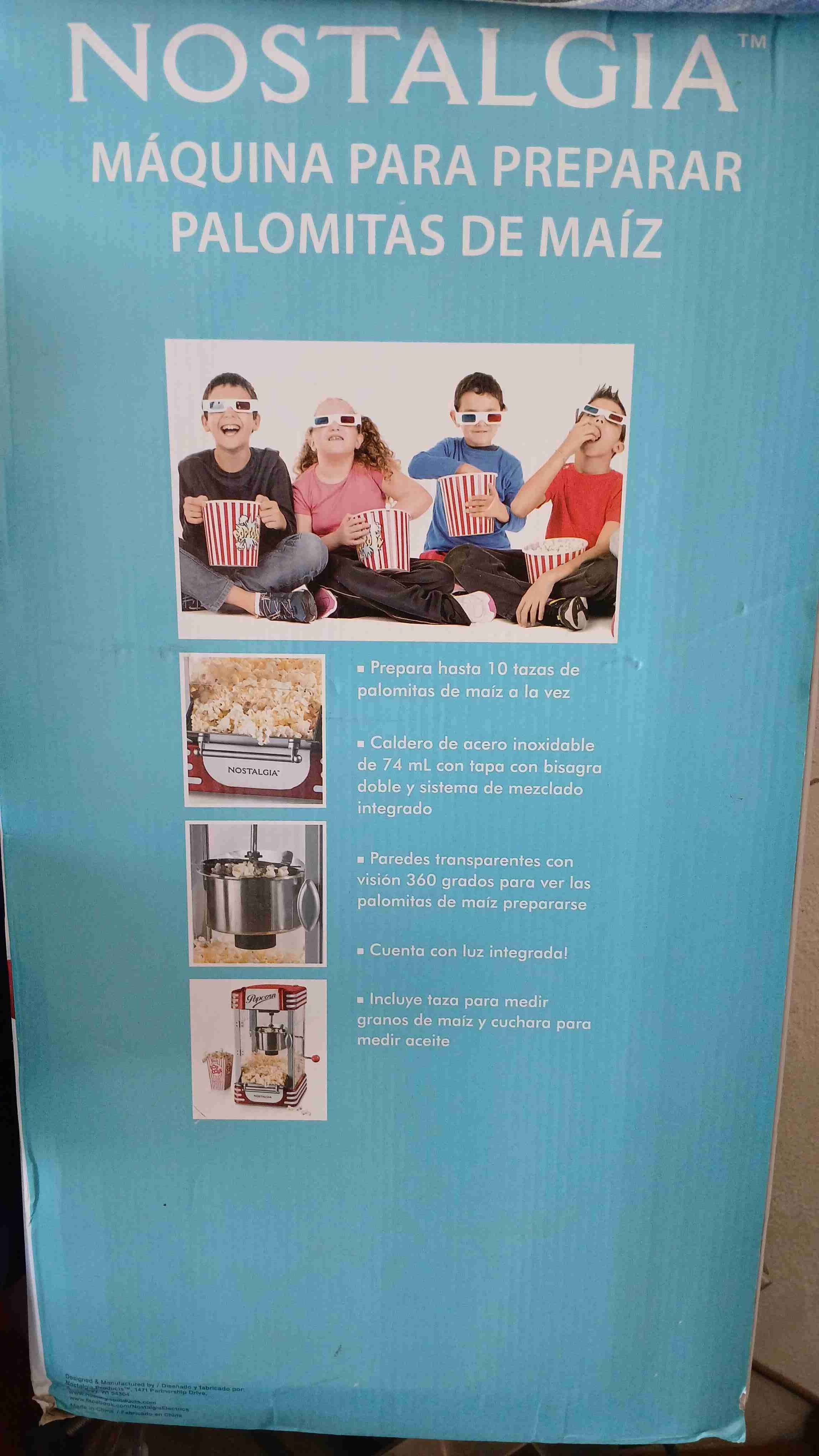 Máquina para preparar palomitas - miniatura 2