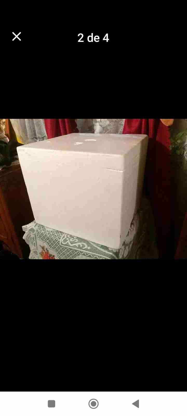 Congelador horizontal blanco de plumavit - miniatura 3