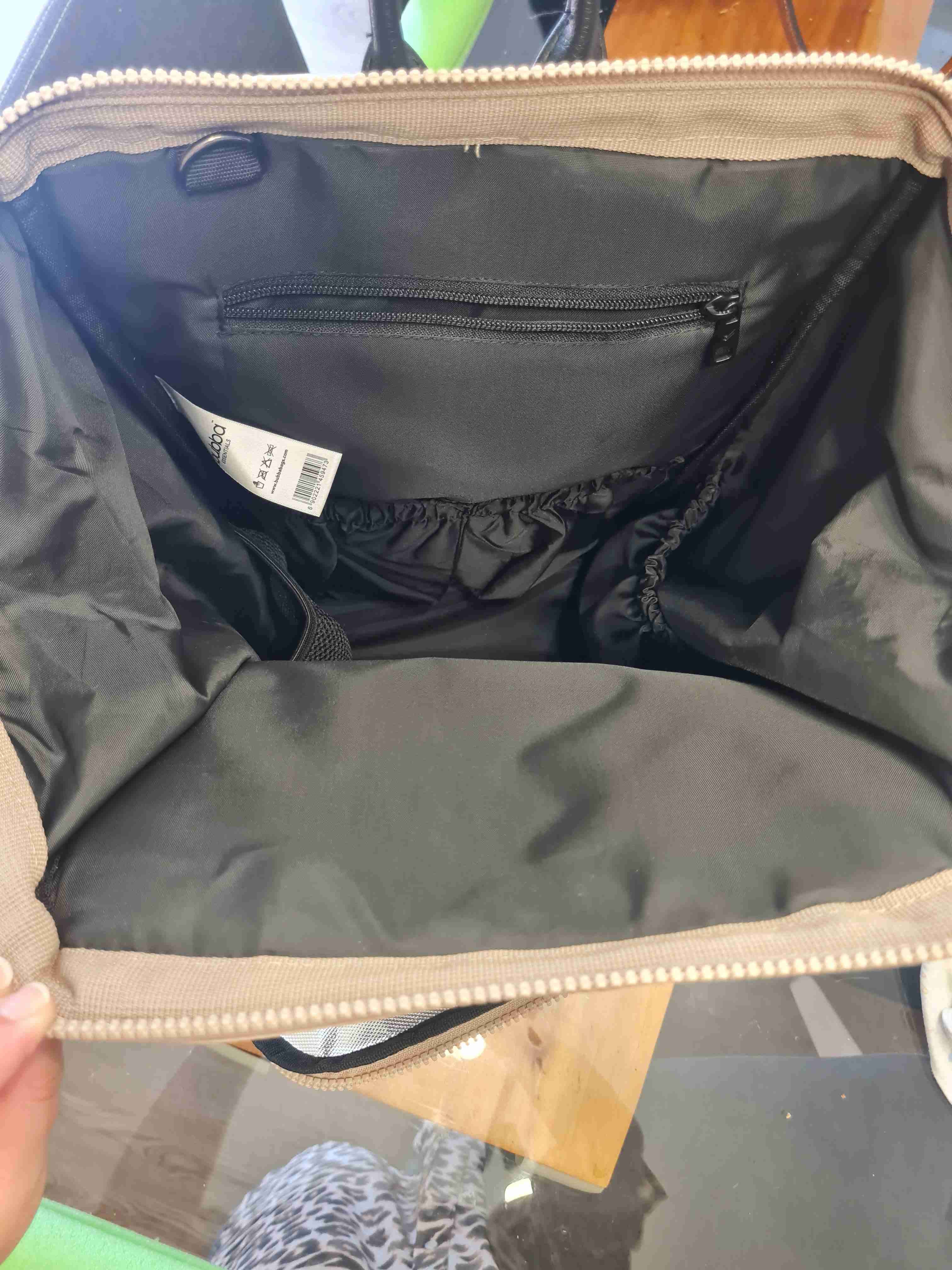 Mochila pañalera beige Bubba - miniatura 3