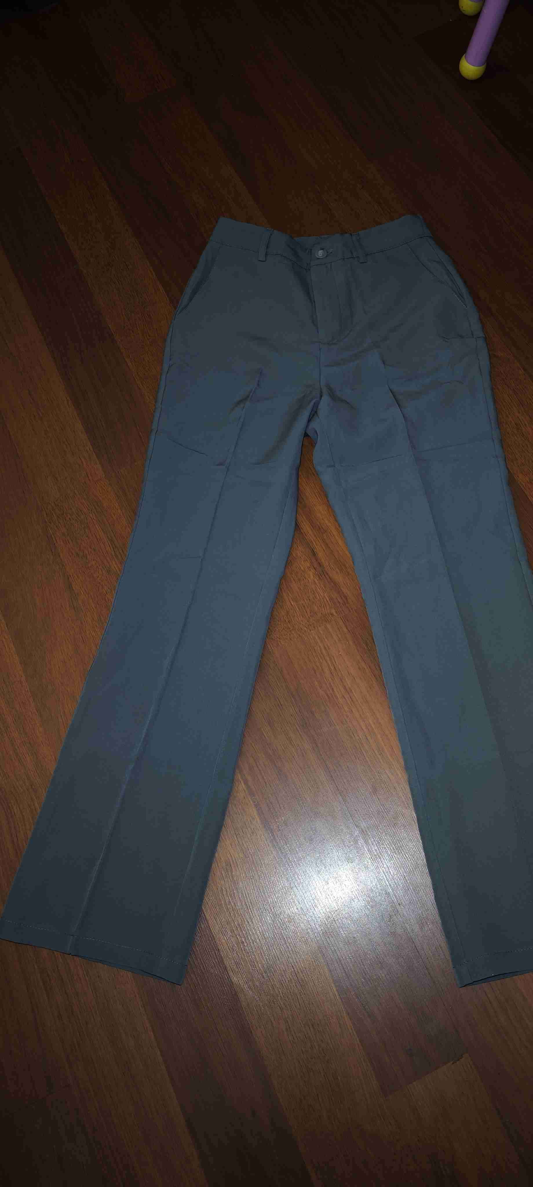 Pantalones de vestir grises - miniatura 2