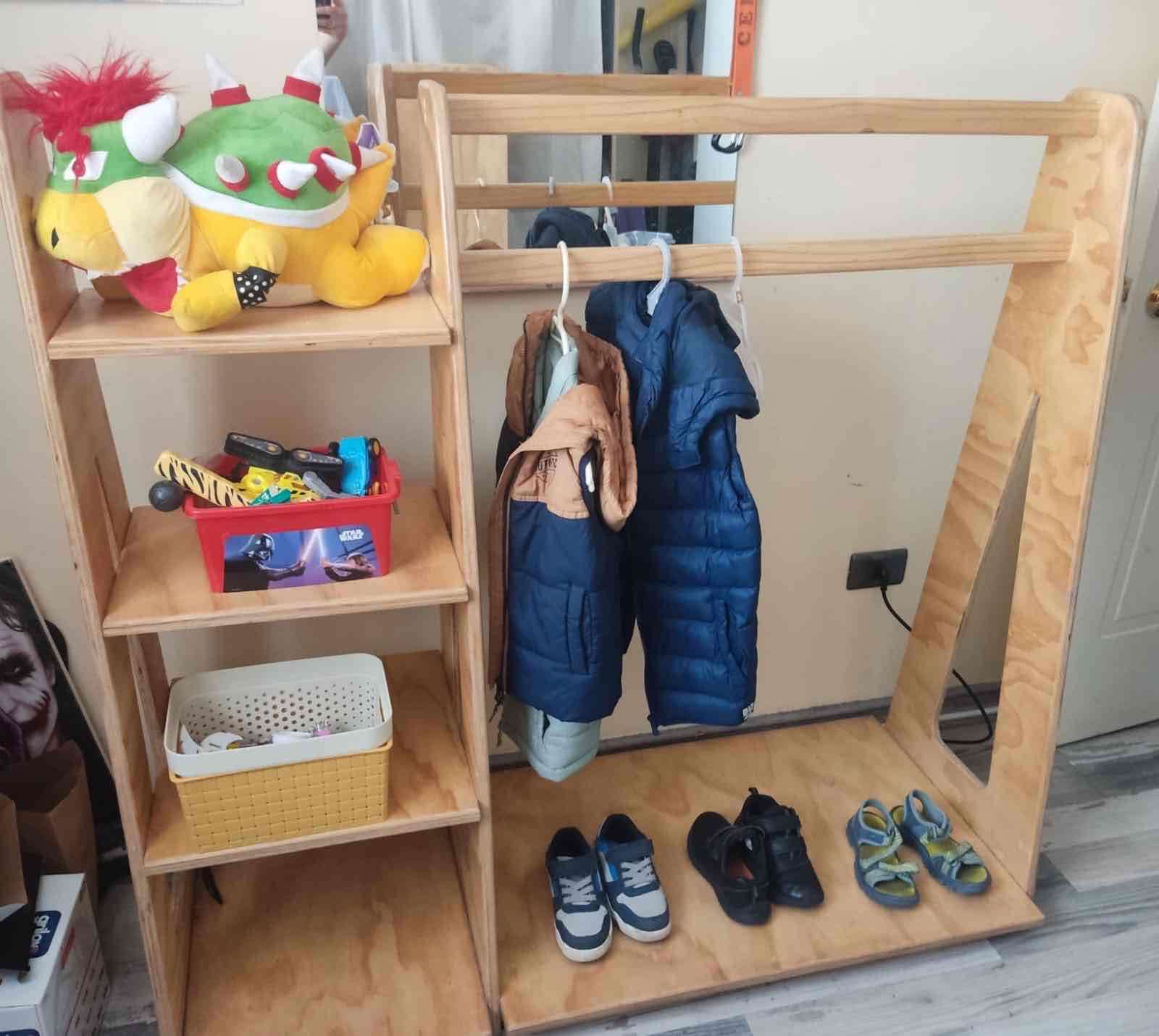 Mueble colgador montessori - miniatura 2