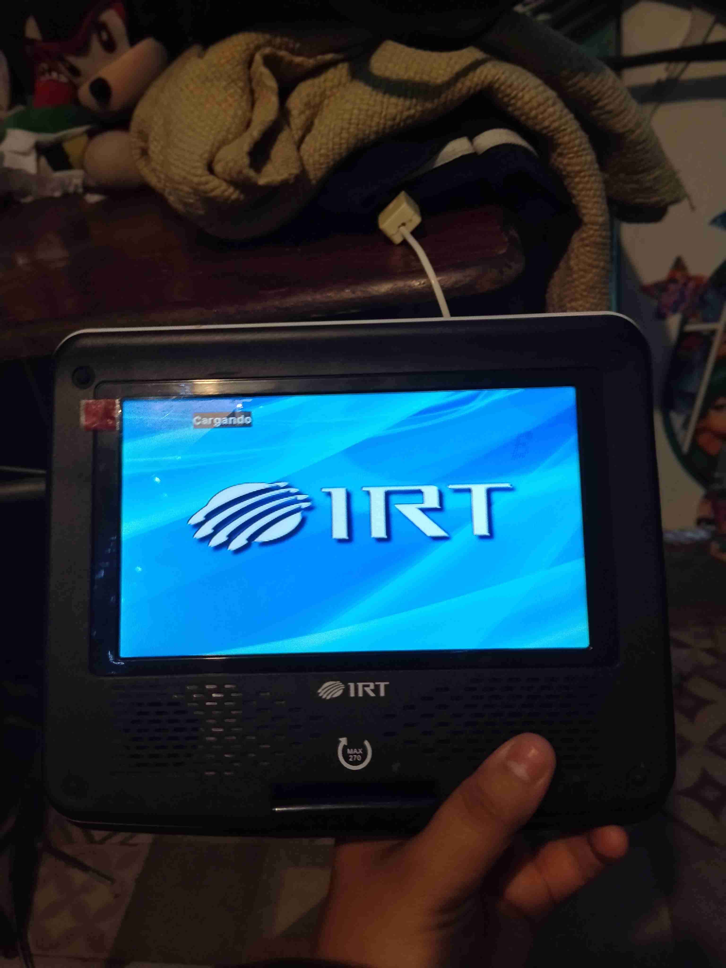 Reproductor de DVD portátil IRT