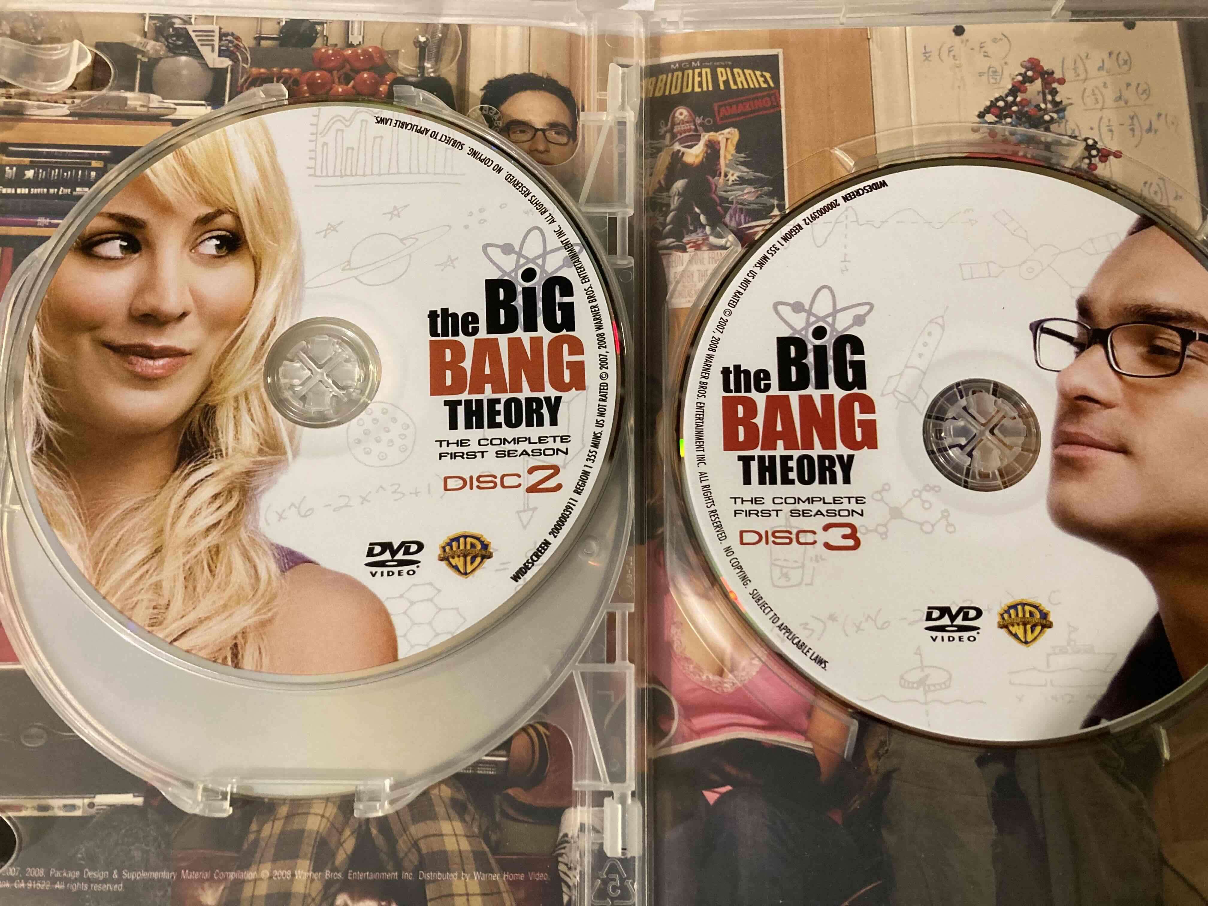 DVD The Big Bang Theory Temporada 1 - miniatura 3