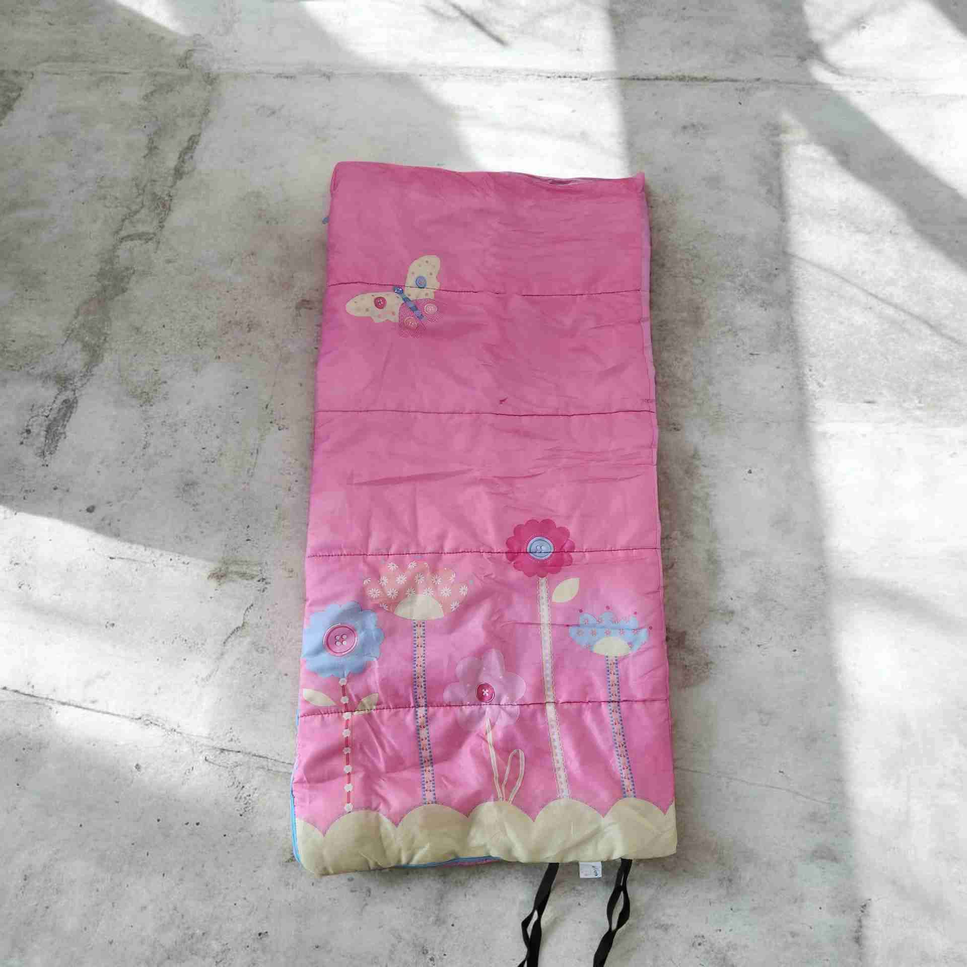 Carpa infantil rosa con mariposas - miniatura 3