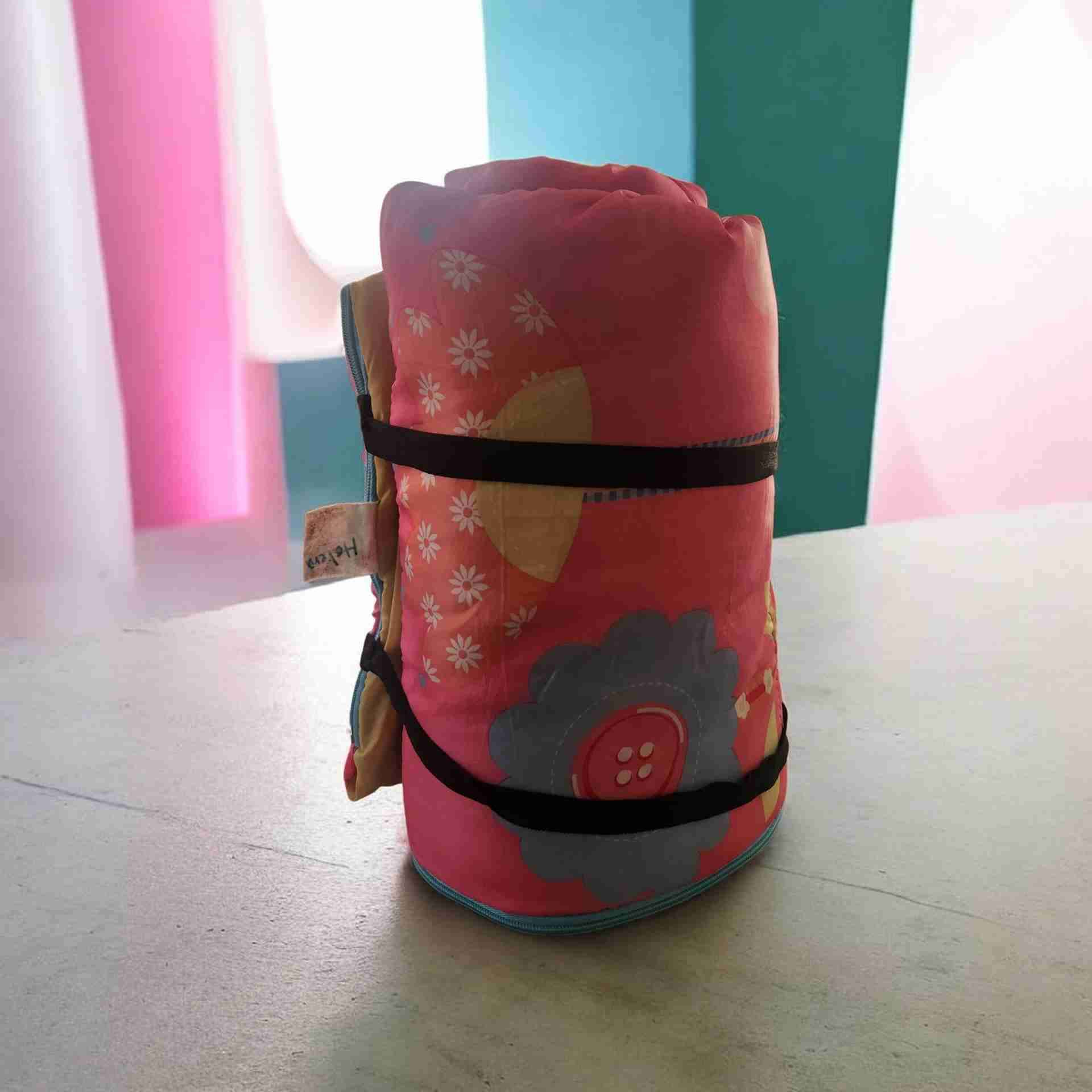 Carpa infantil rosa con mariposas - miniatura 4