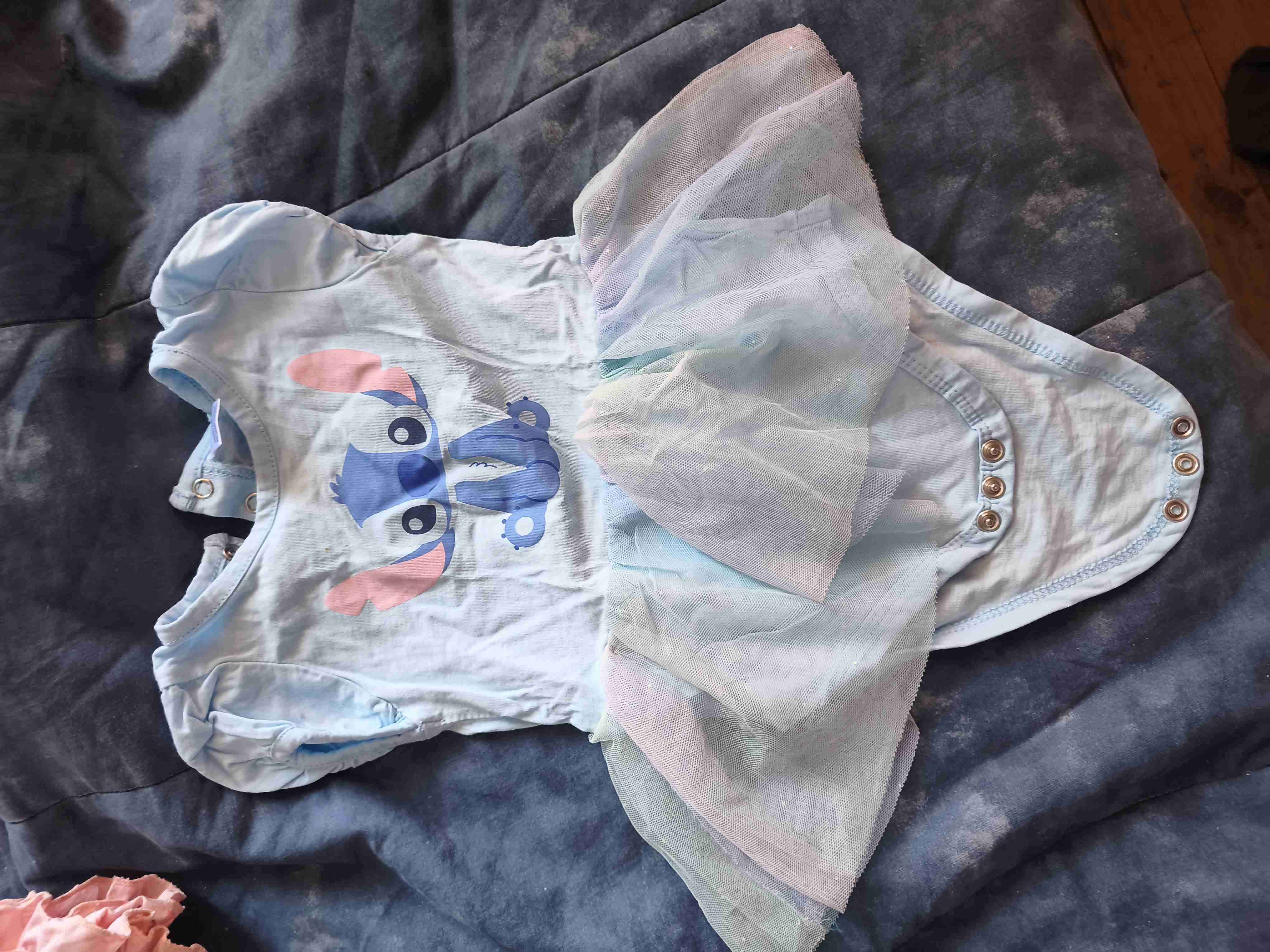 Body bebé con falda y estampado